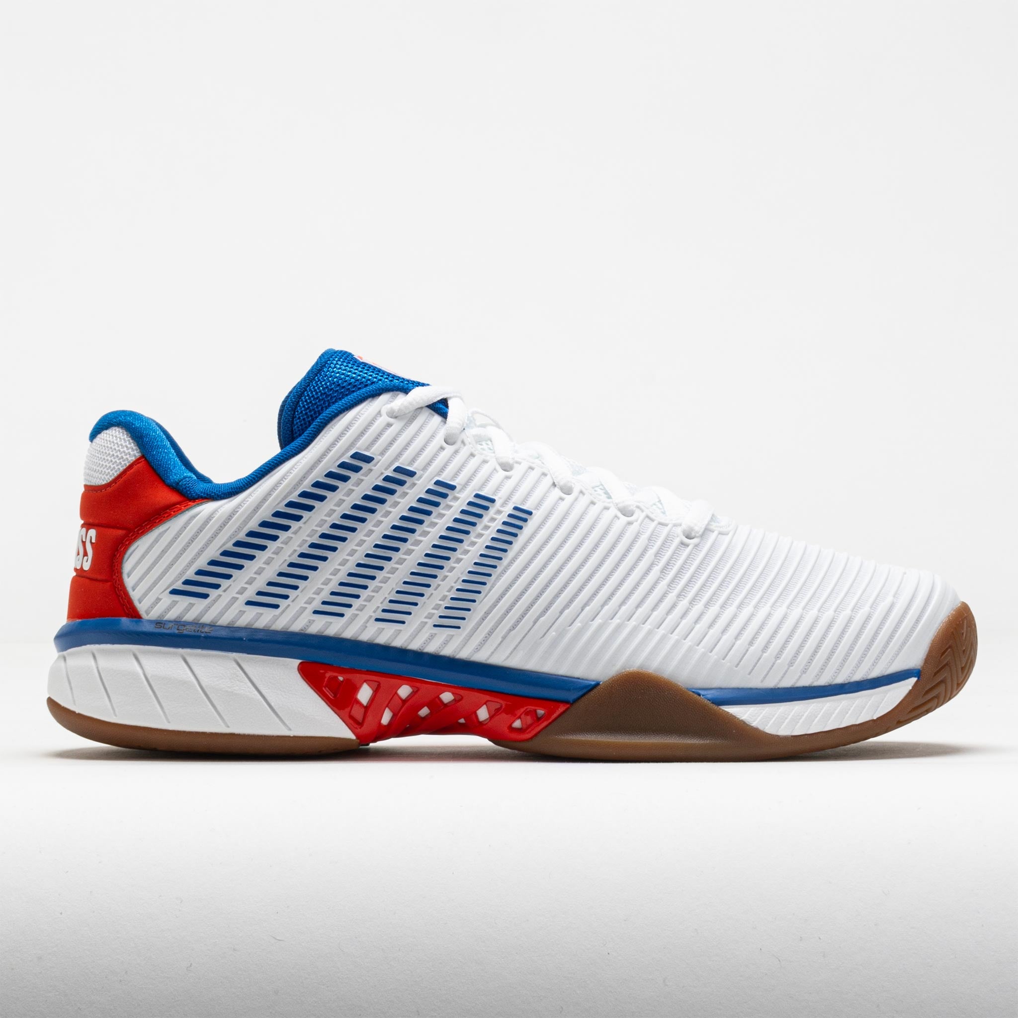 K-Swiss Hypercourt Express 2 Indoor Men's Bright White/High Risk Red