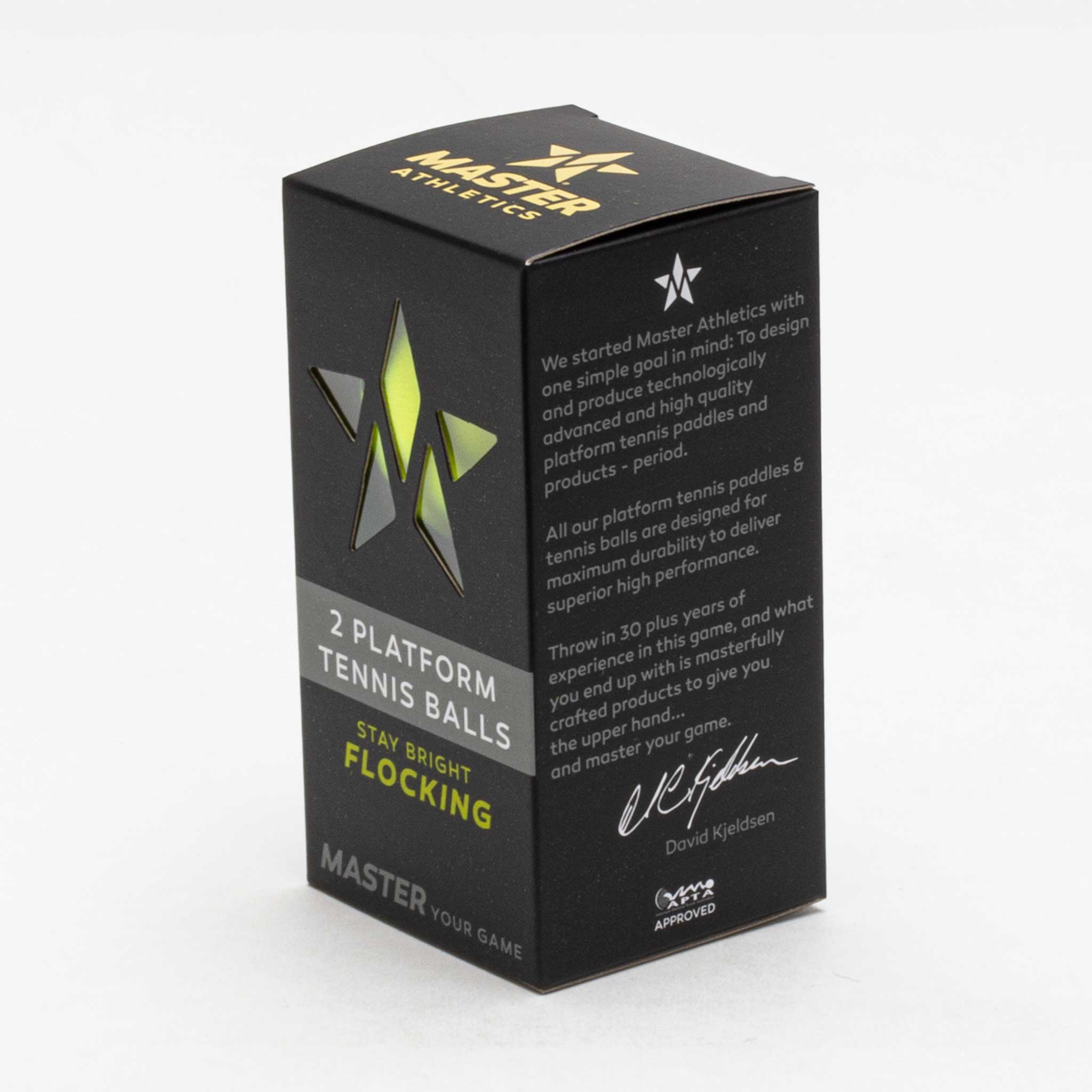 Master Athletics Master HV Platform Balls 2 Per Sleeve, 1 sleeve