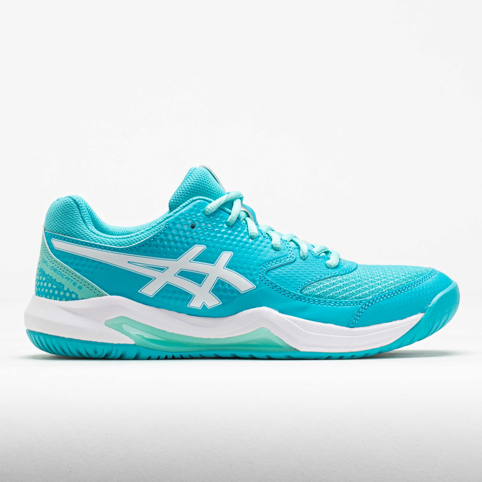 ASICS GEL-Dedicate 8 Women's Energy Aqua/White