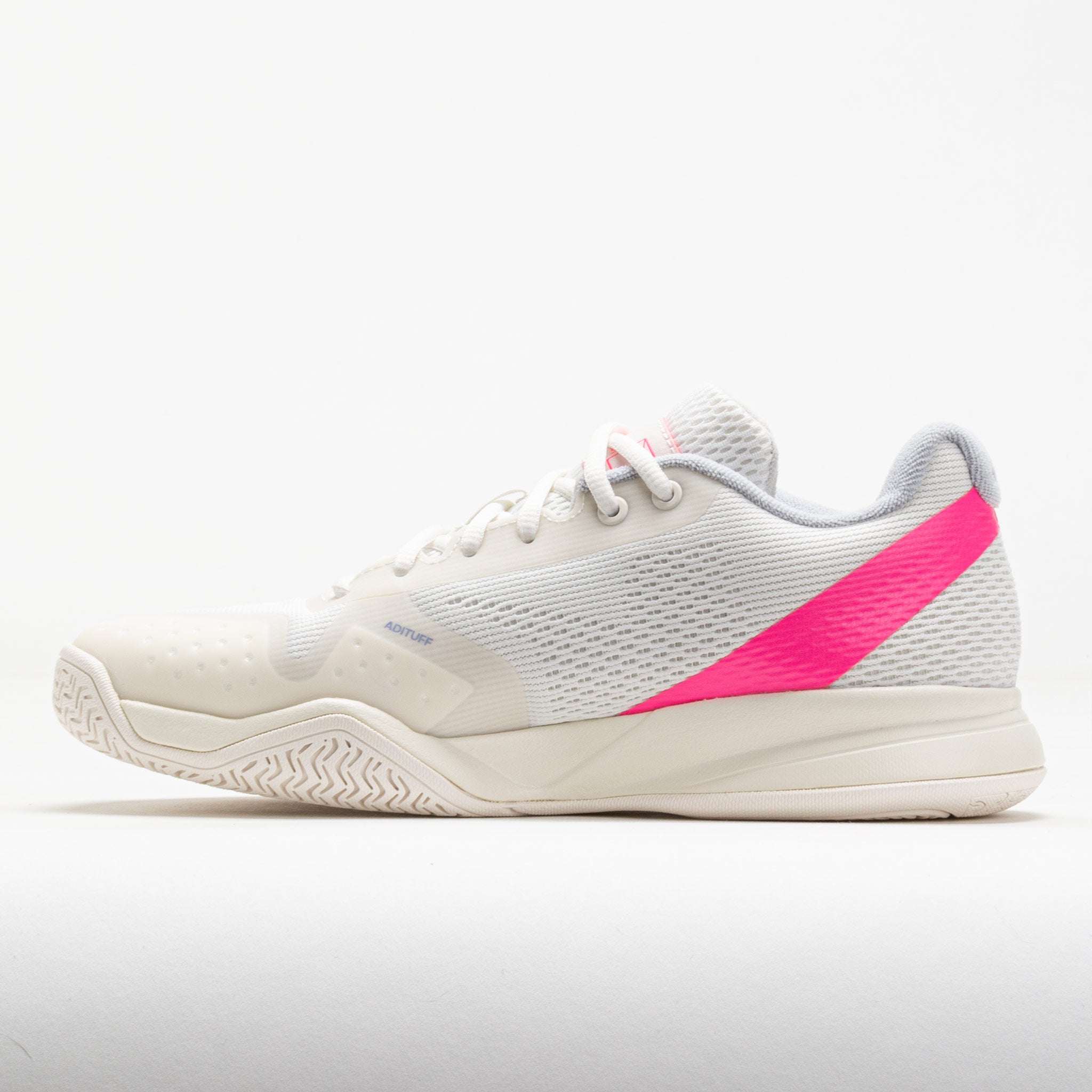 adidas CourtFlash Women's White/Zero Metallic/Lucid Pink