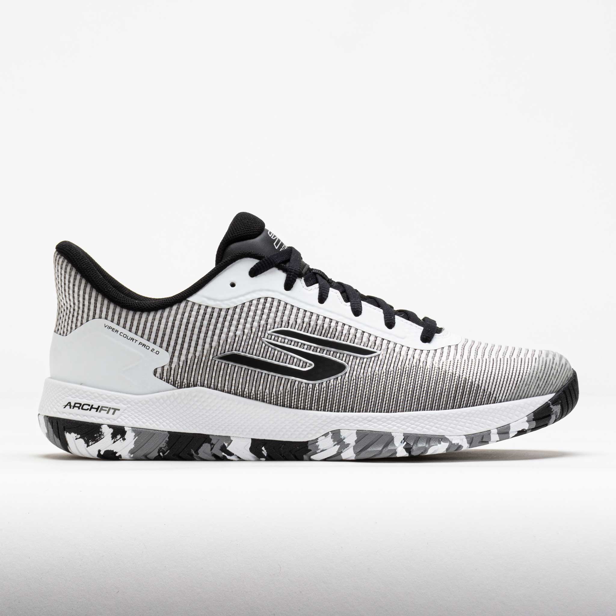 Skechers Viper Court Pro Men's White/Black – Holabird Sports