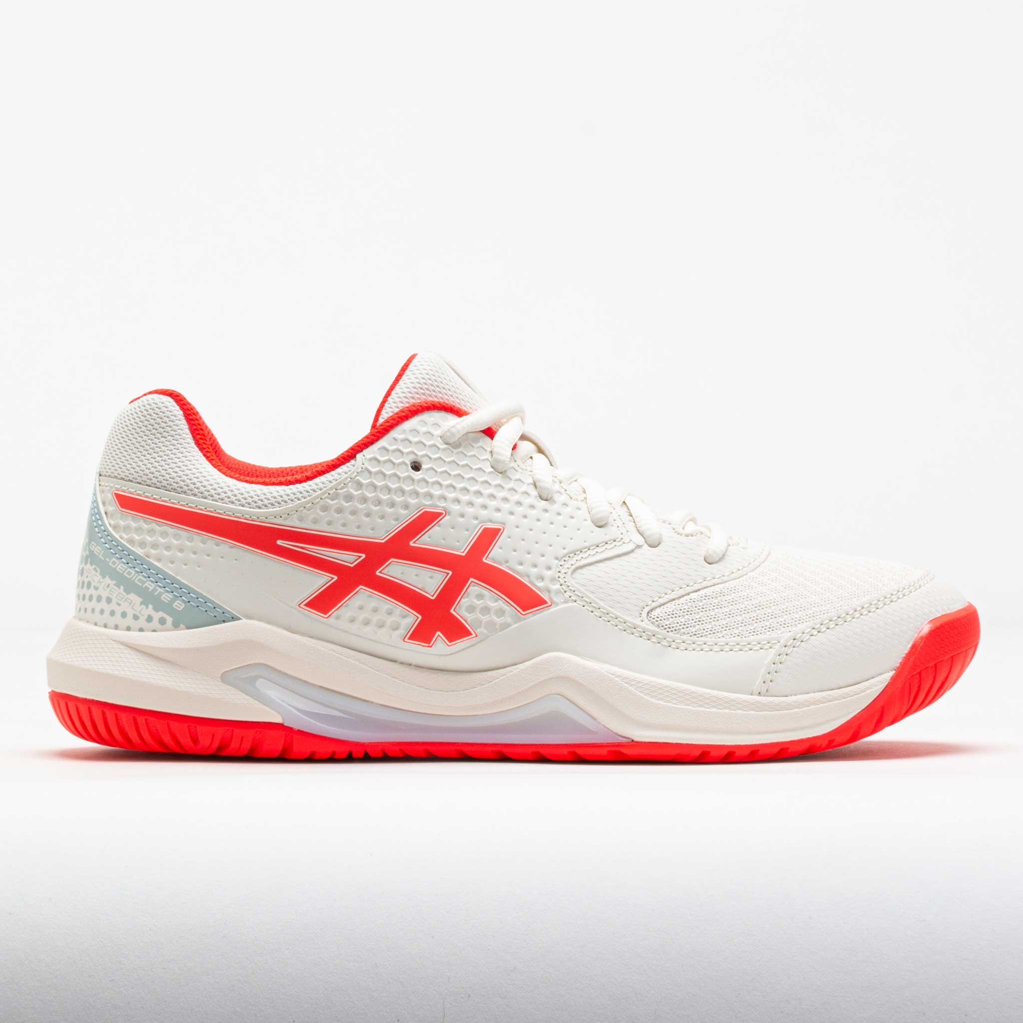 ASICS GEL-Dedicate 8 Women's Cream/Flash Red