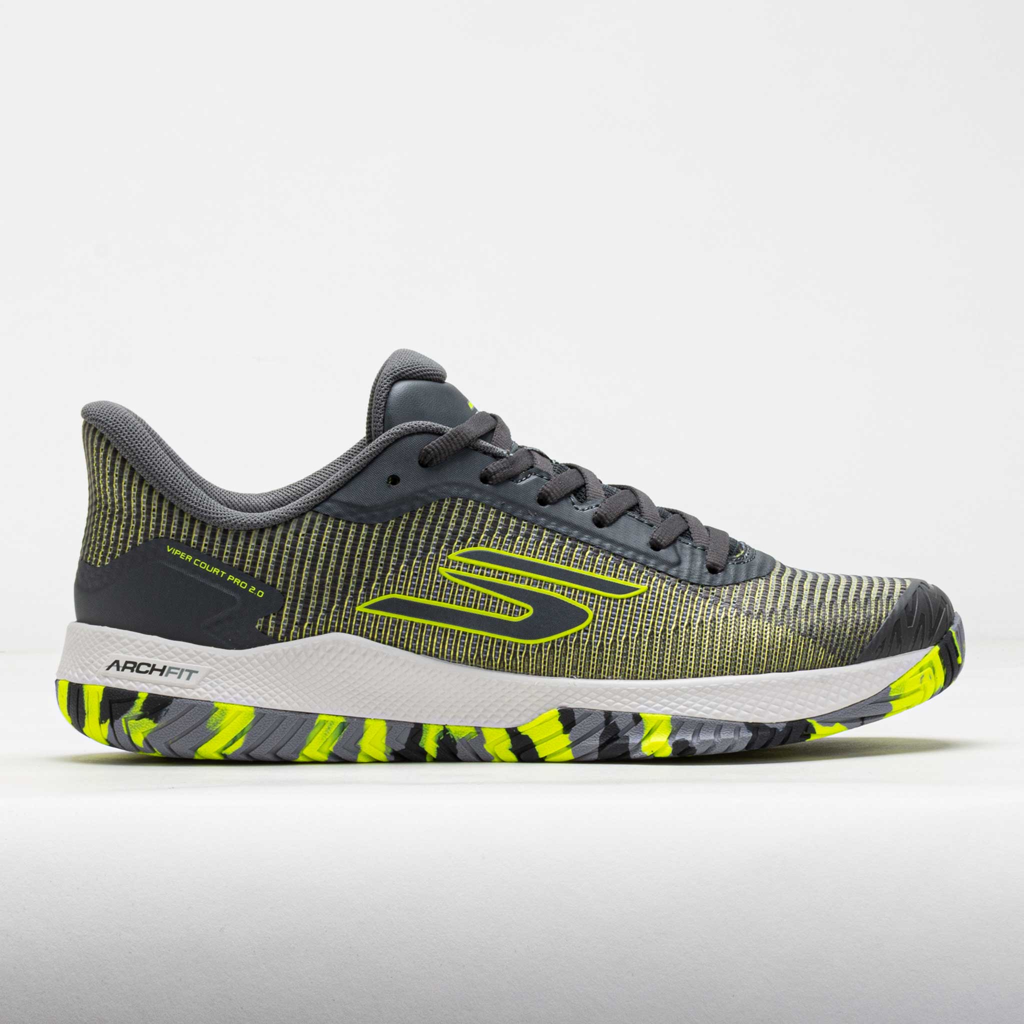 Skechers Viper Court Pro 2.0 Men's Gray/Yellow – Holabird Sports