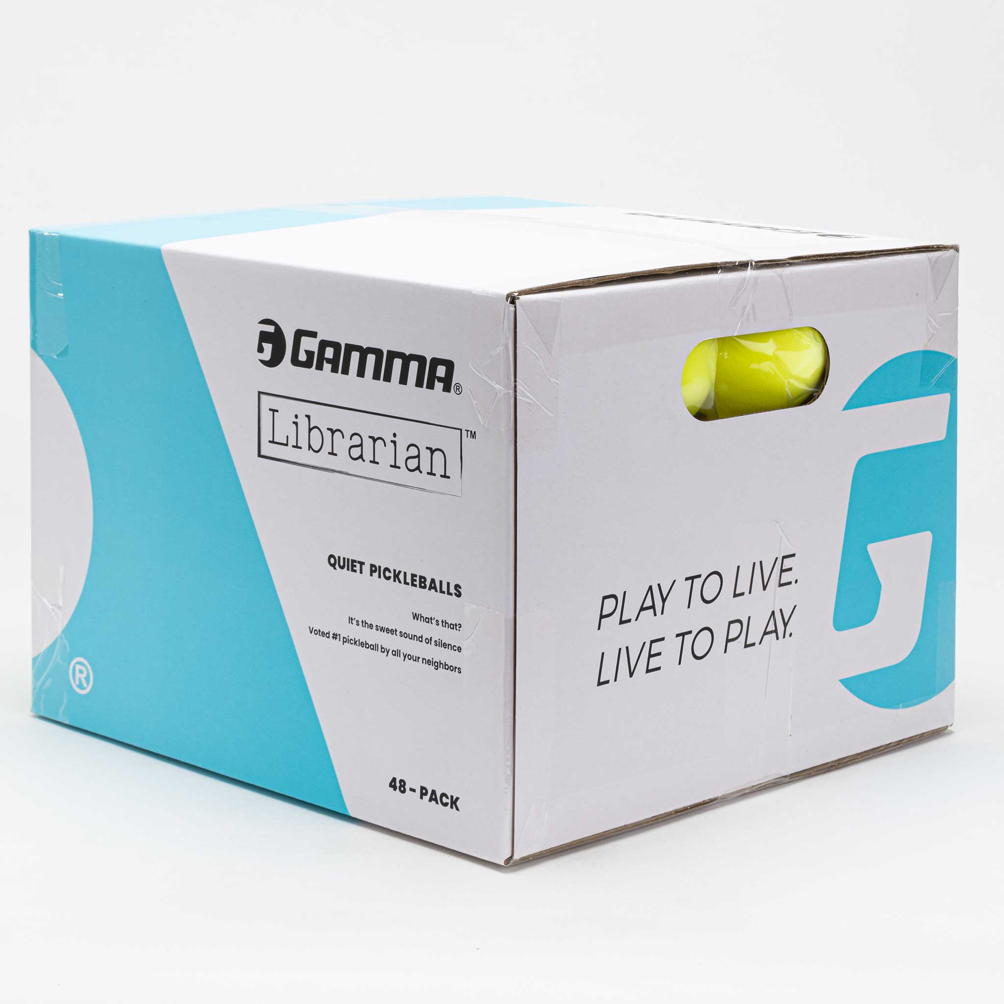 Gamma Librarian Foam Pickleball 48 Pack