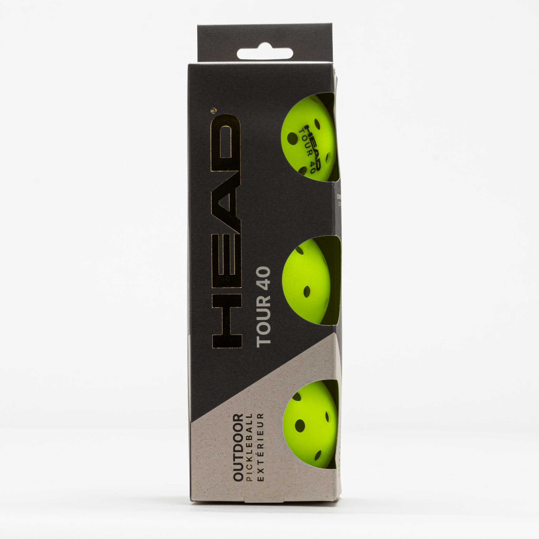 HEAD Tour 40 Outdoor Pickleball 3 Pack – Holabird Sports