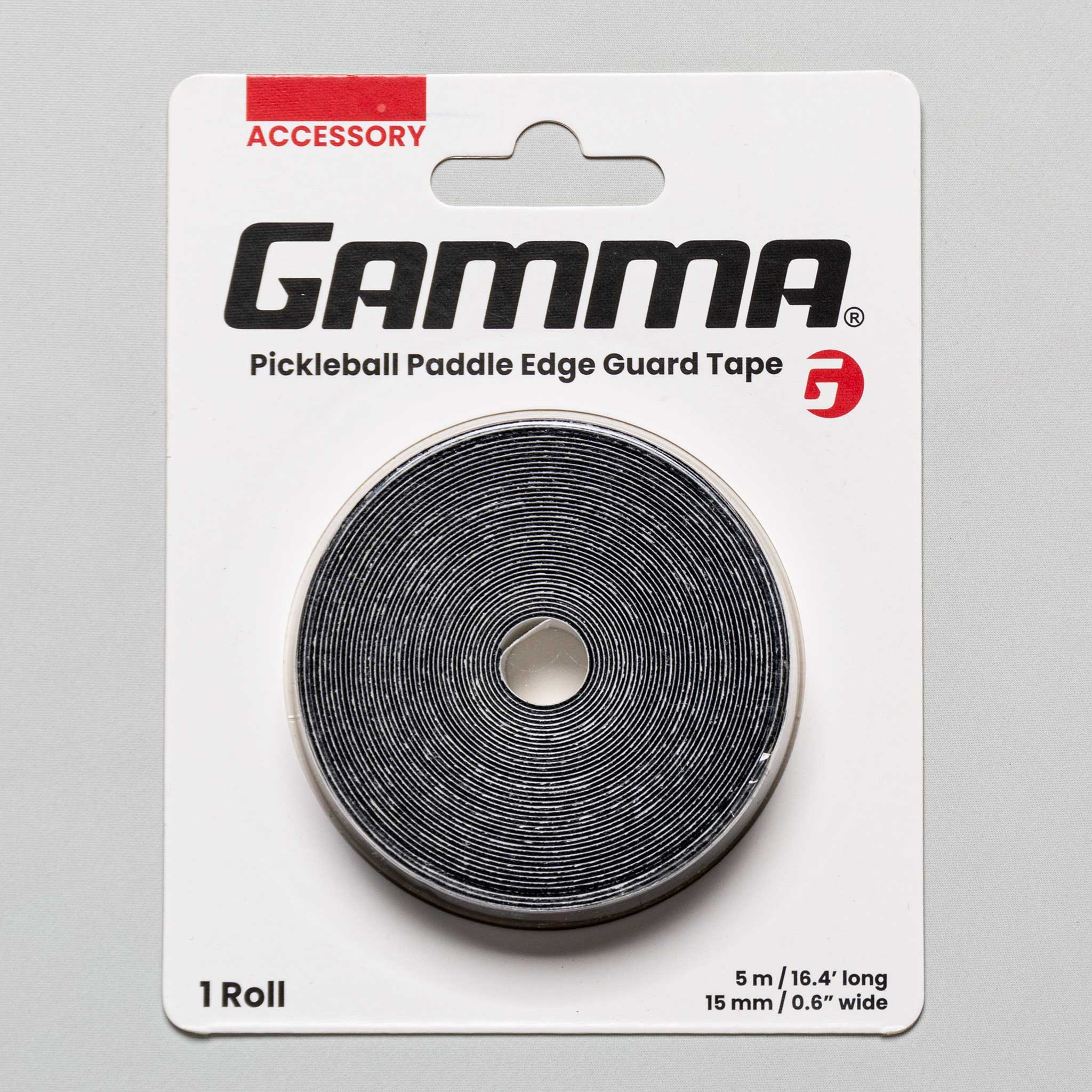 Gamma Pickleball Paddle Edge Guard Tape 15mm Roll