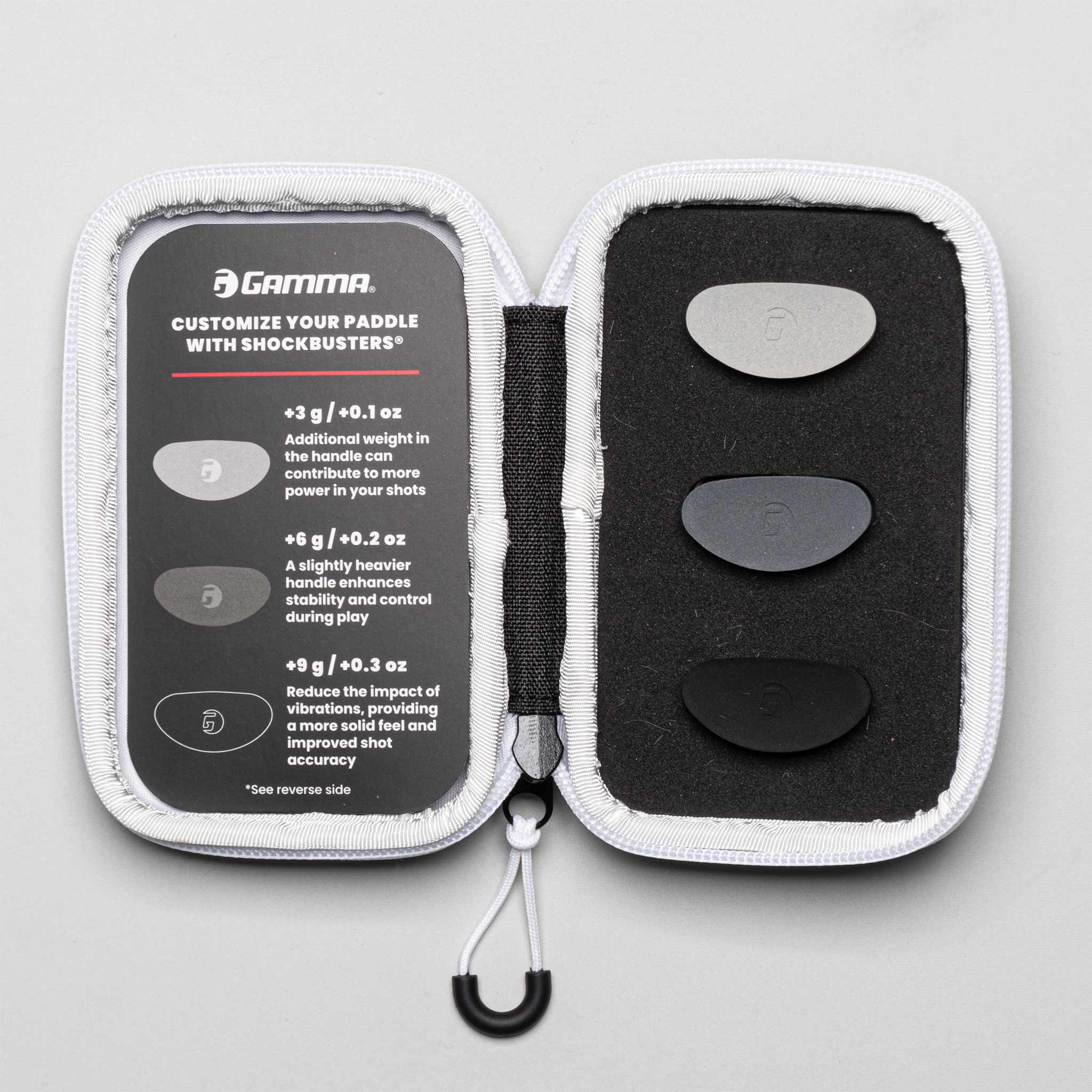 Gamma RCF Airbender Weighted Shockbuster 16MM Paddle