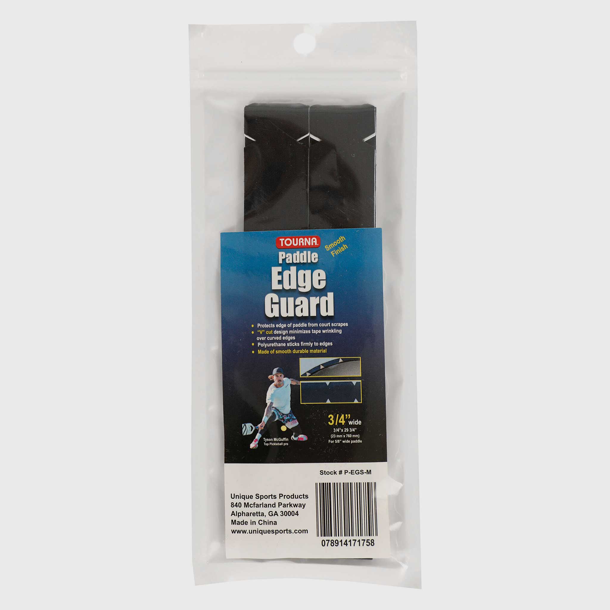 Tourna Pickleball Paddle Edge Guard Smooth