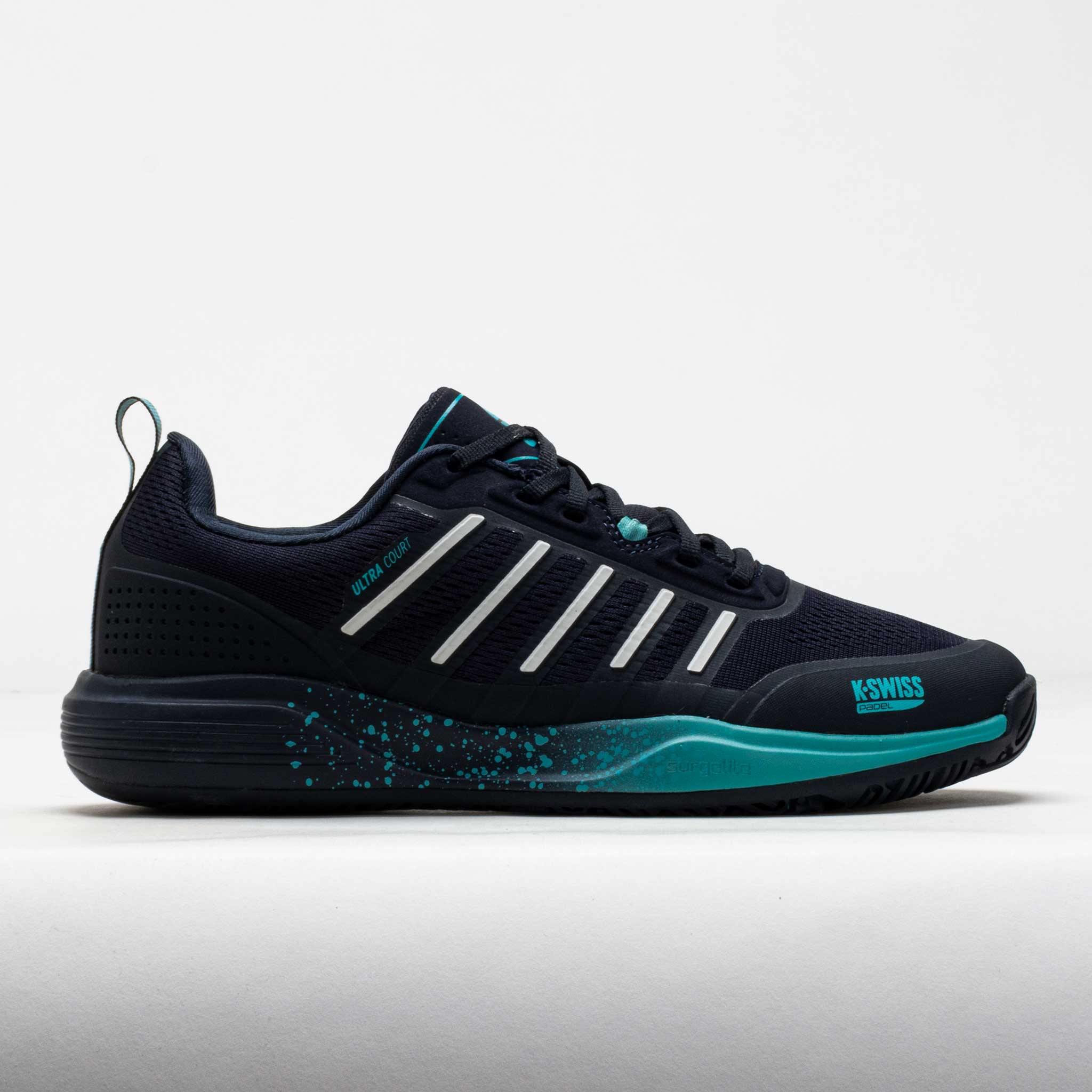 K-Swiss Ultra Court Padel Men's Carbon/Baltic/Glacier Grey