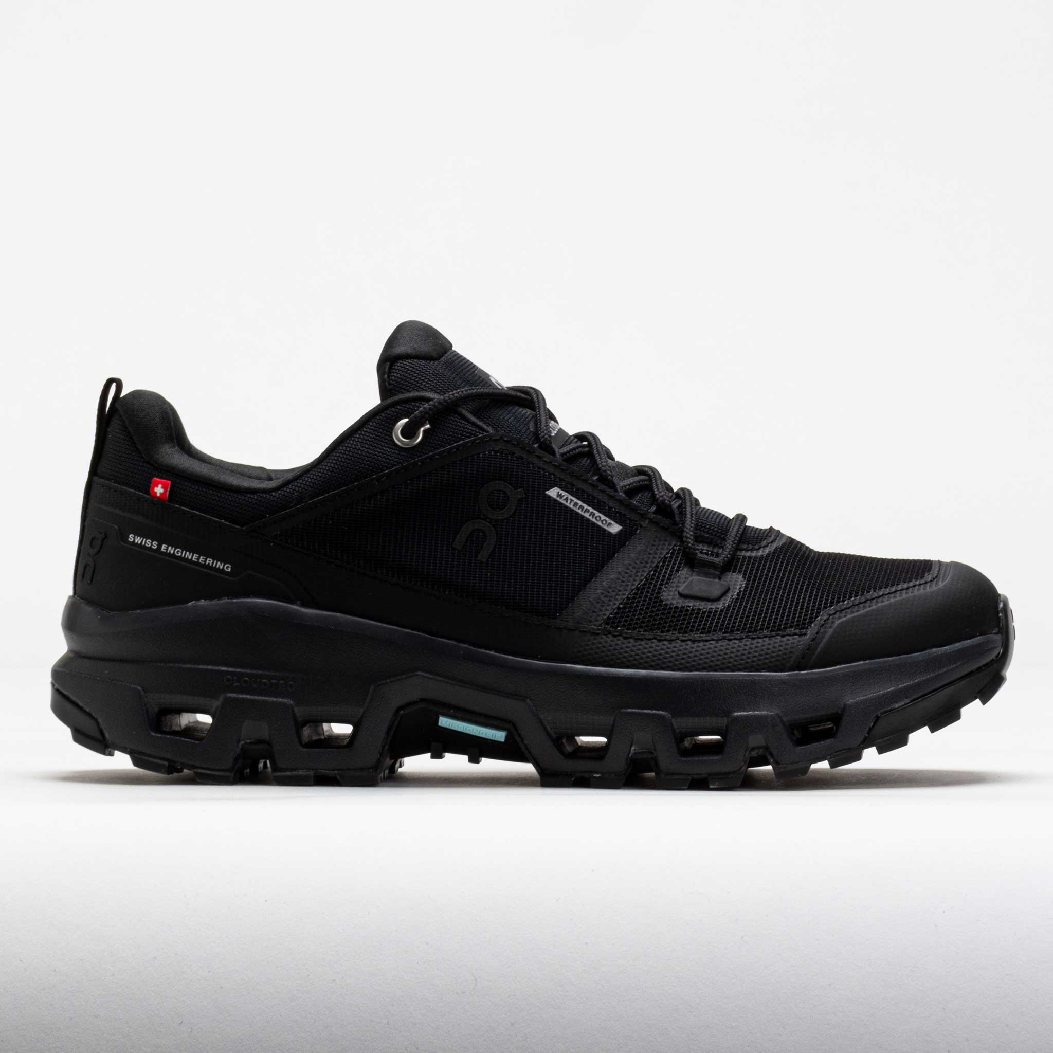 On Cloudrock Low Waterproof Men's Black/Black