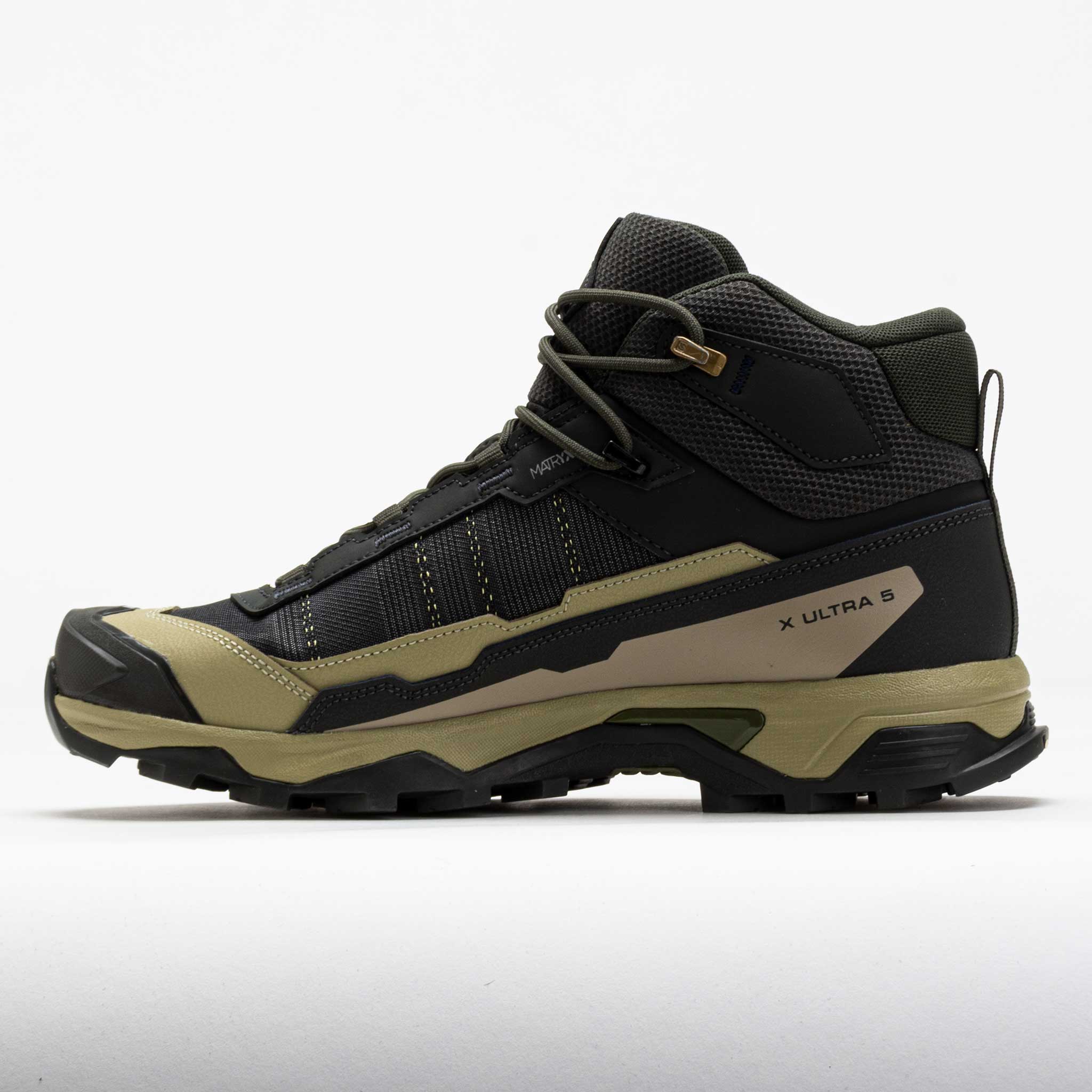 Salomon X Ultra 5 Mid GTX Men's Peat/Gray Green/Blue Nights