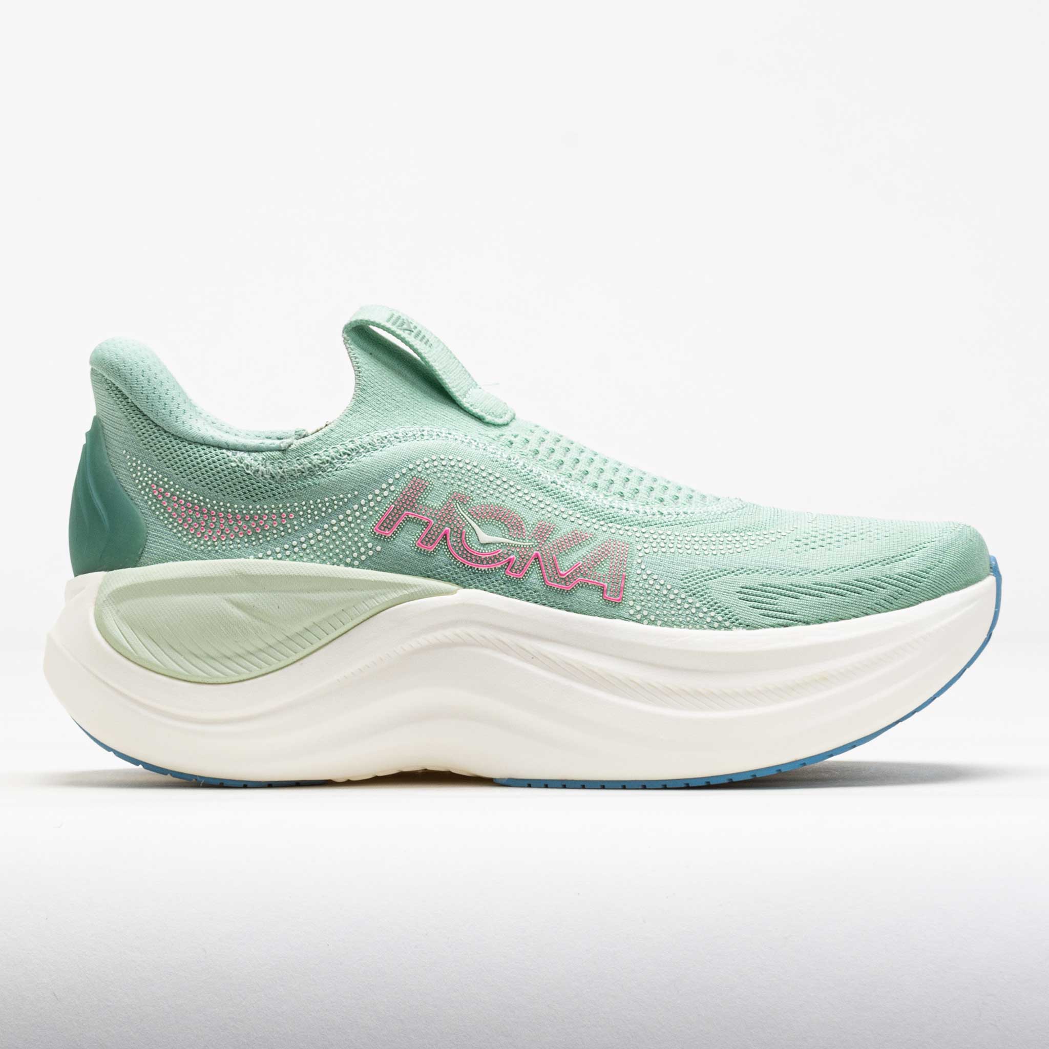 HOKA Skyward Laceless Women's Jadeite/Sea Glass – Holabird Sports