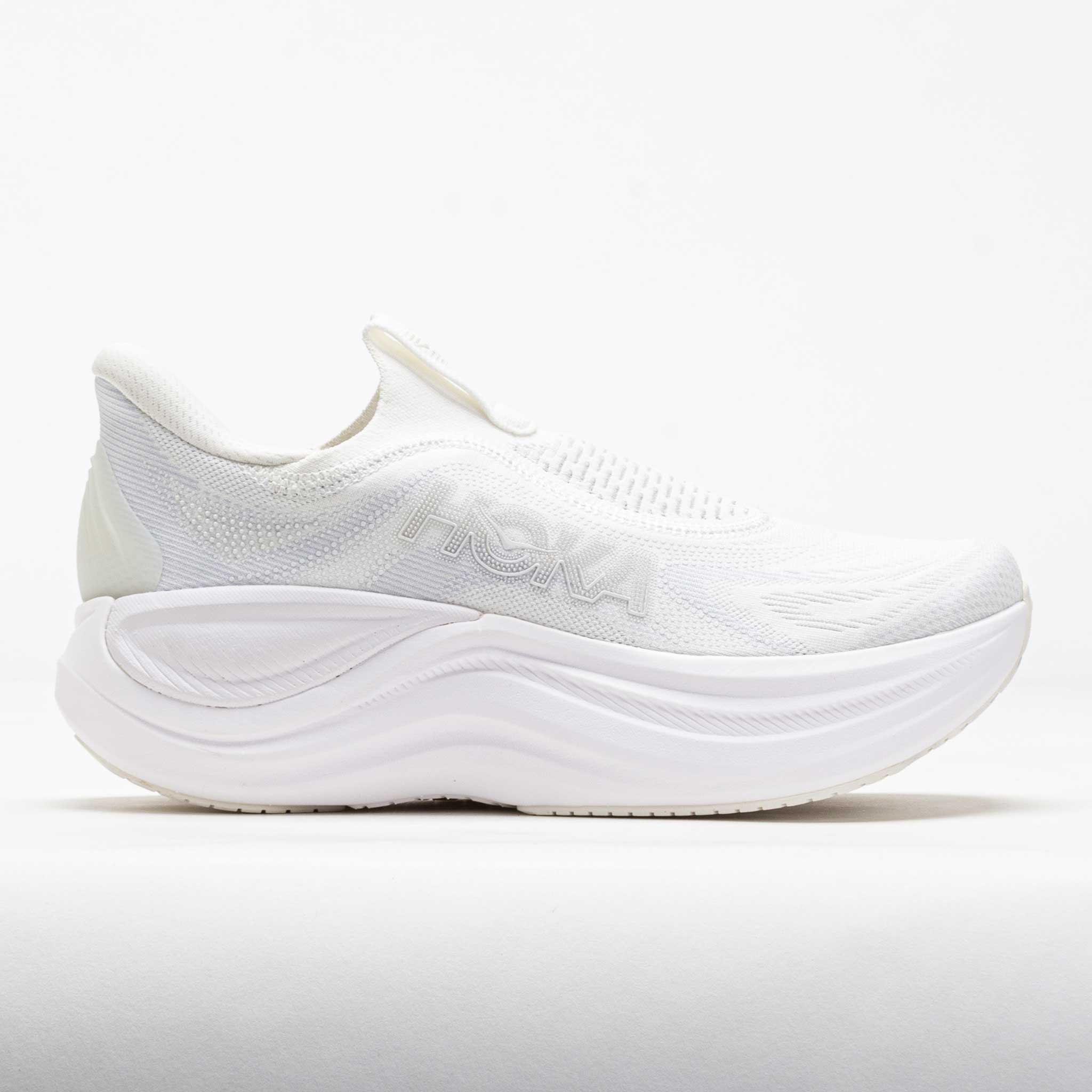 HOKA Skyward Laceless Women's White/White – Holabird Sports