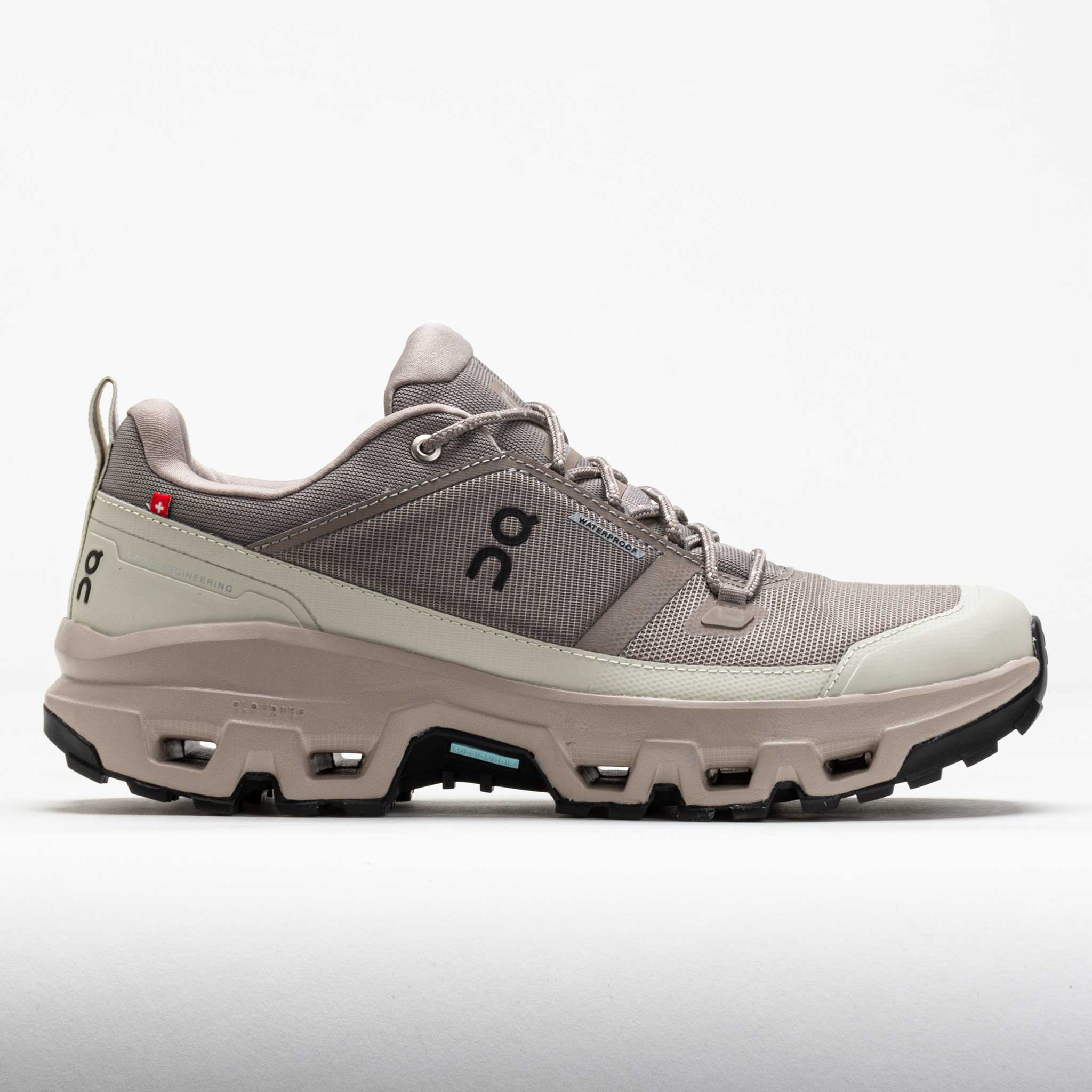 On Cloudrock Low Waterproof Men's Cinder/Fog