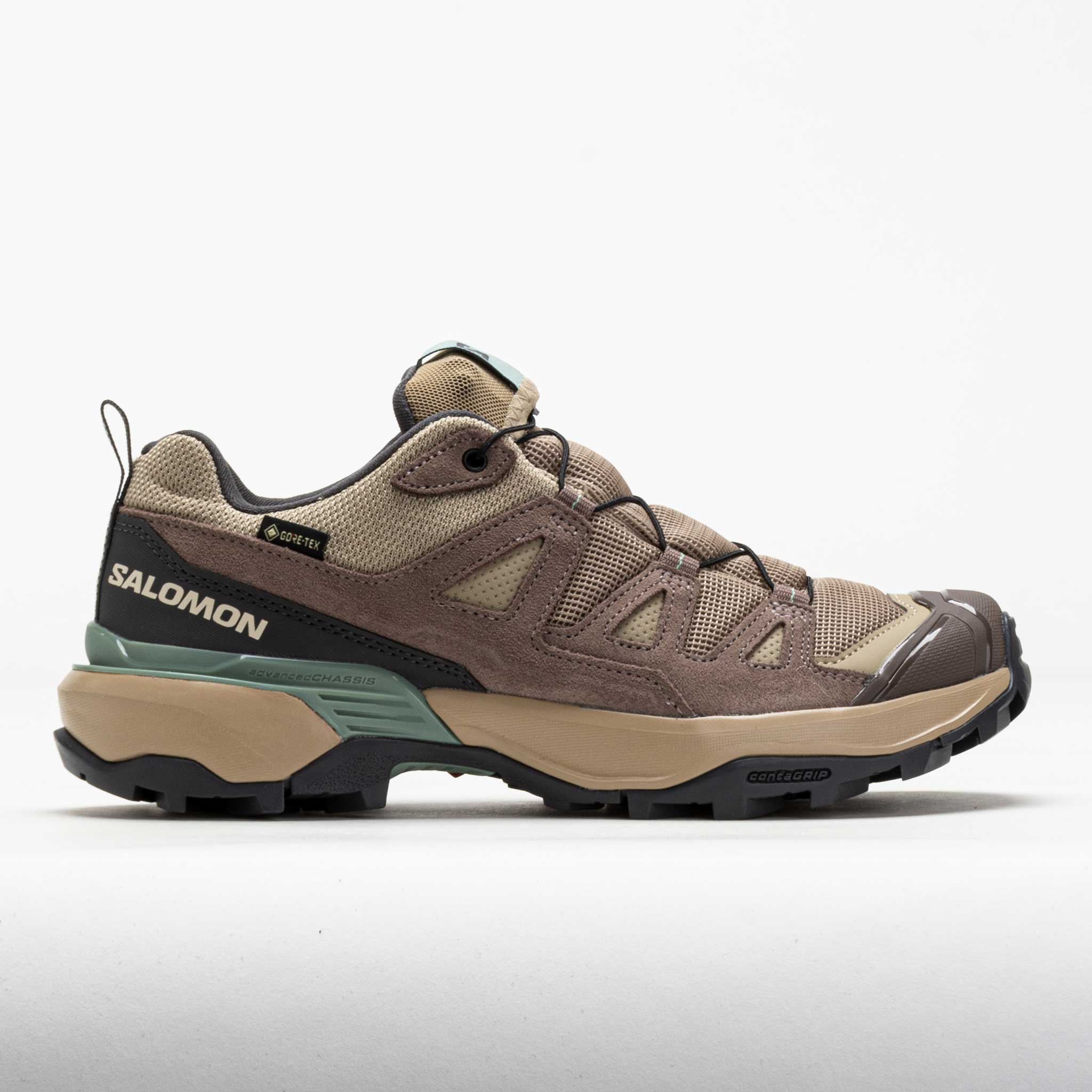 Salomon X Ultra 360 LTR GTX Women's Desert Tan/Iron/Green Milieu