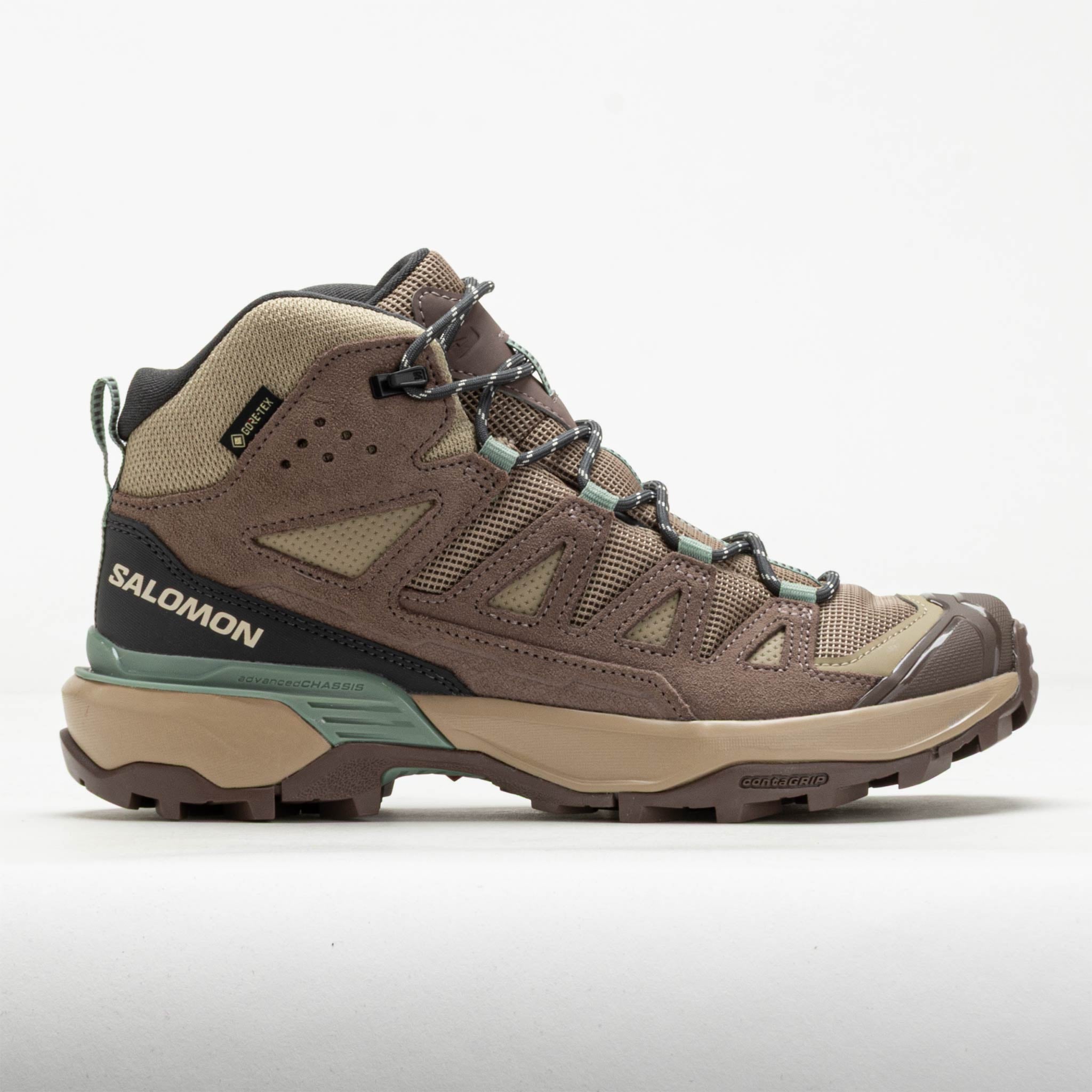 Salomon X Ultra 360 LTR Mid GTX Women's Desert Tan/Iron/Green Milieu