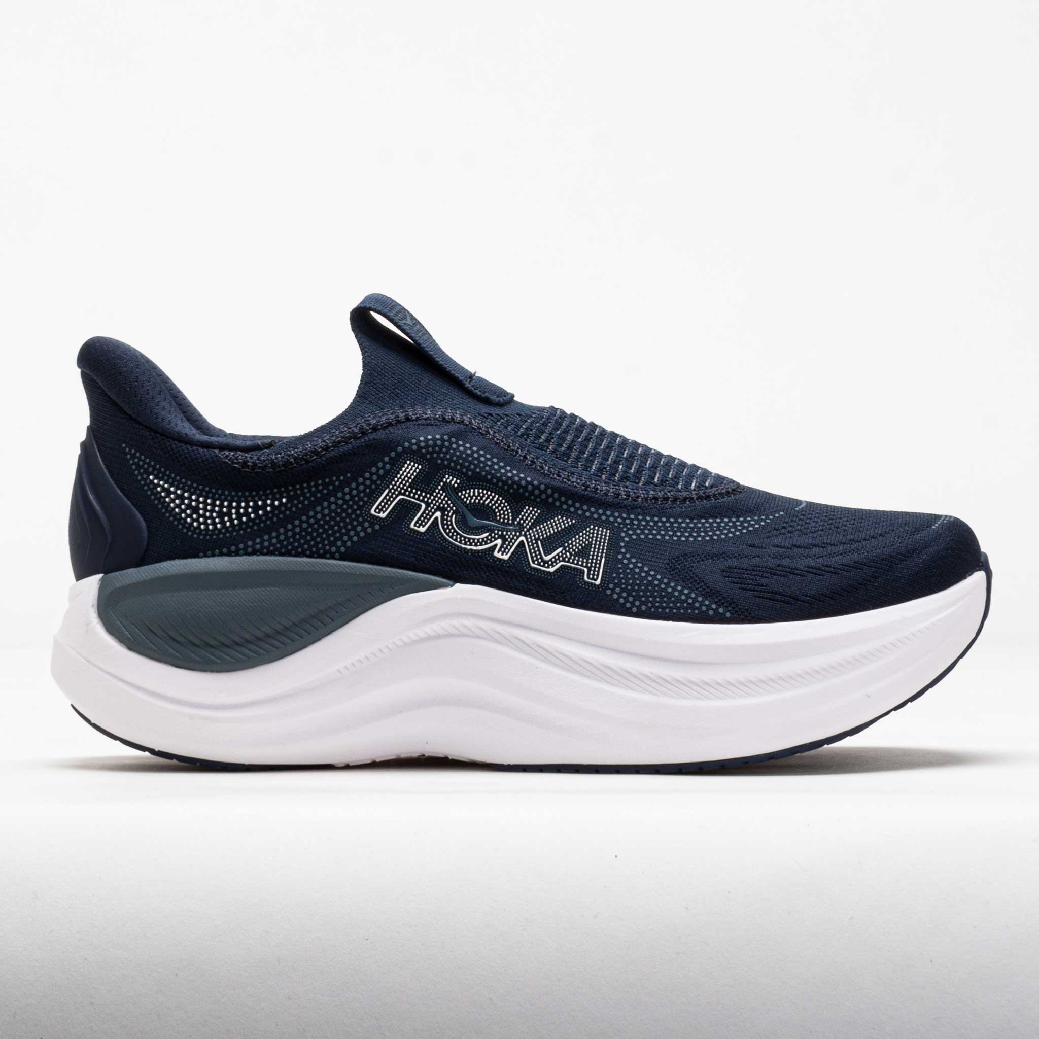 HOKA Skyward Laceless Men's Varsity Navy/White – Holabird Sports