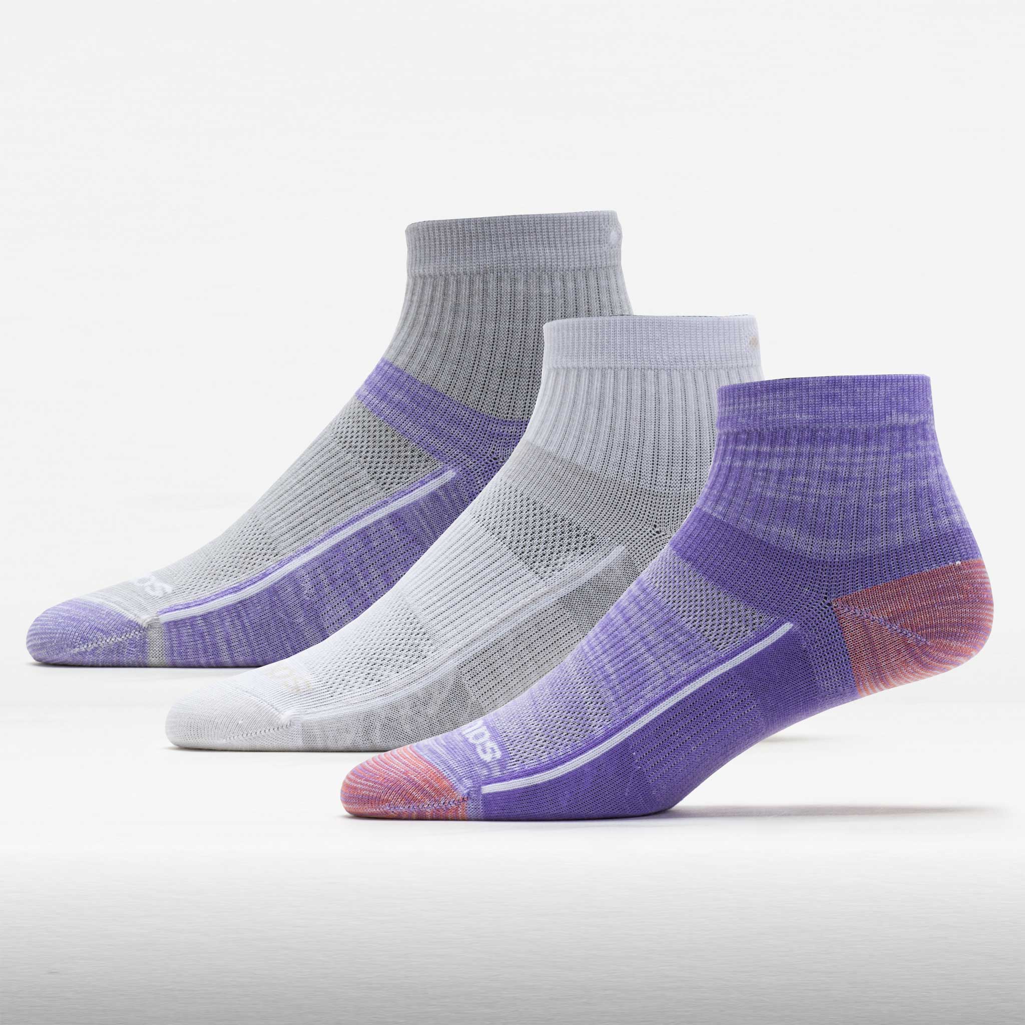 Saucony Inferno Ultralight Quarter Socks 3 Pack