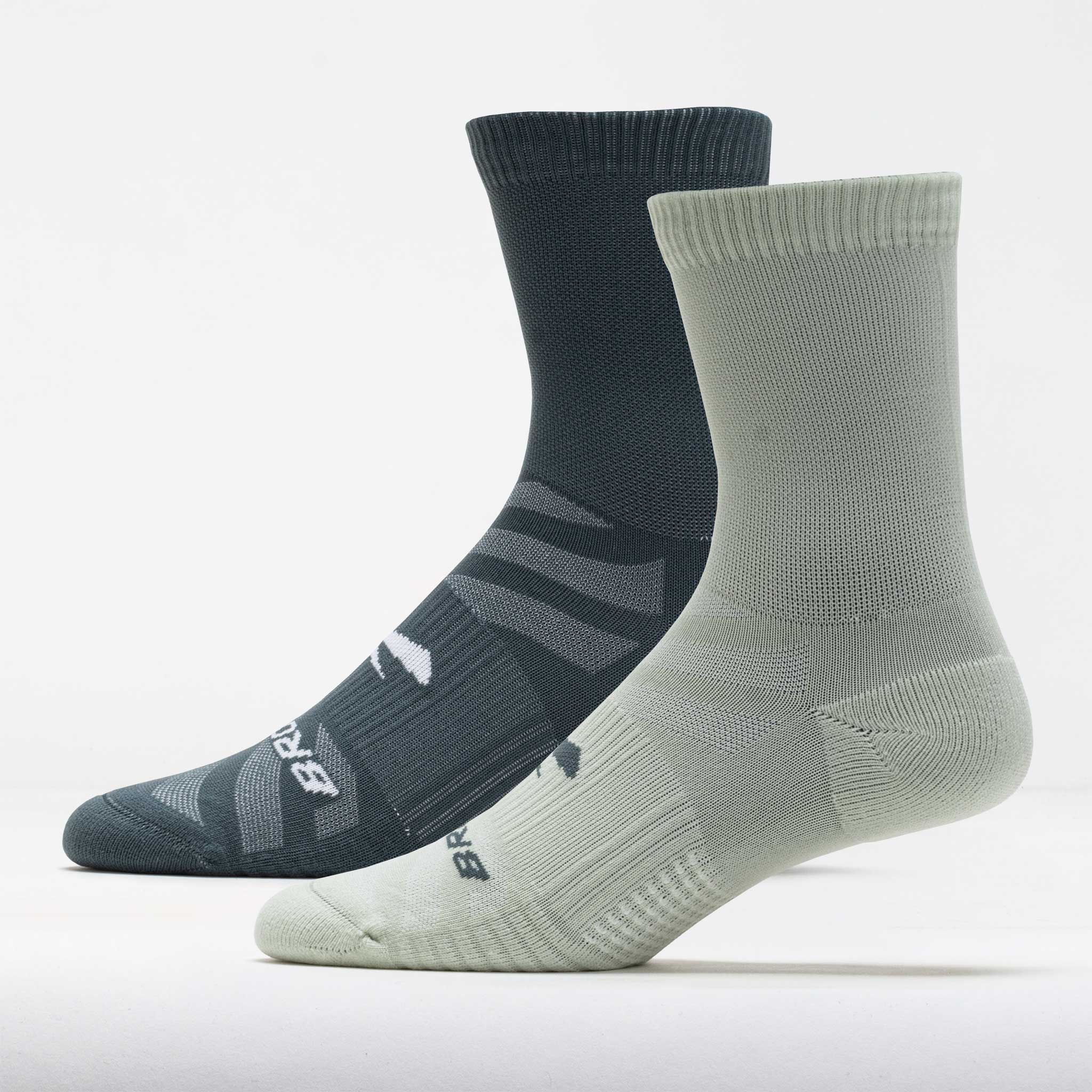 Brooks Ghost Lite Crew Sock 2-Pack