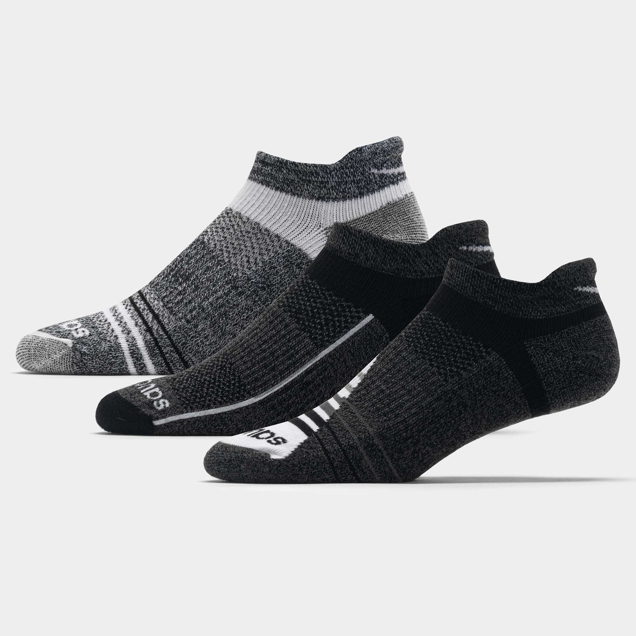 Saucony Inferno Merino Wool No Show Tab Socks Pack – Holabird Sports