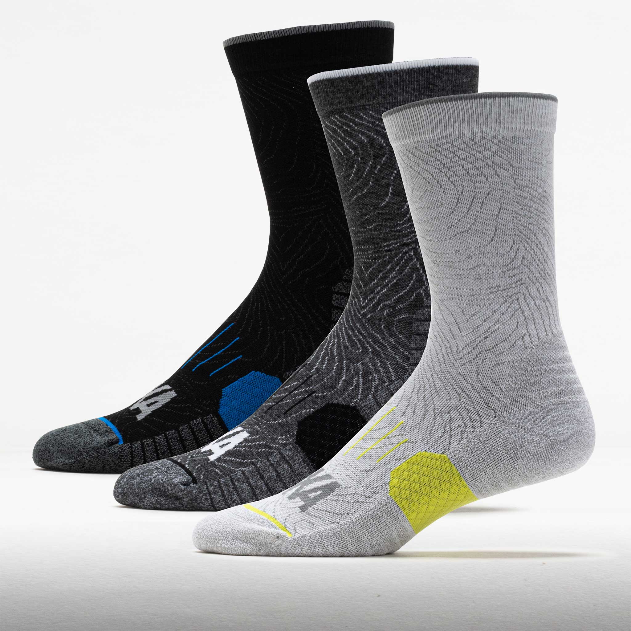 HOKA Crew Run Sock 3-Pack