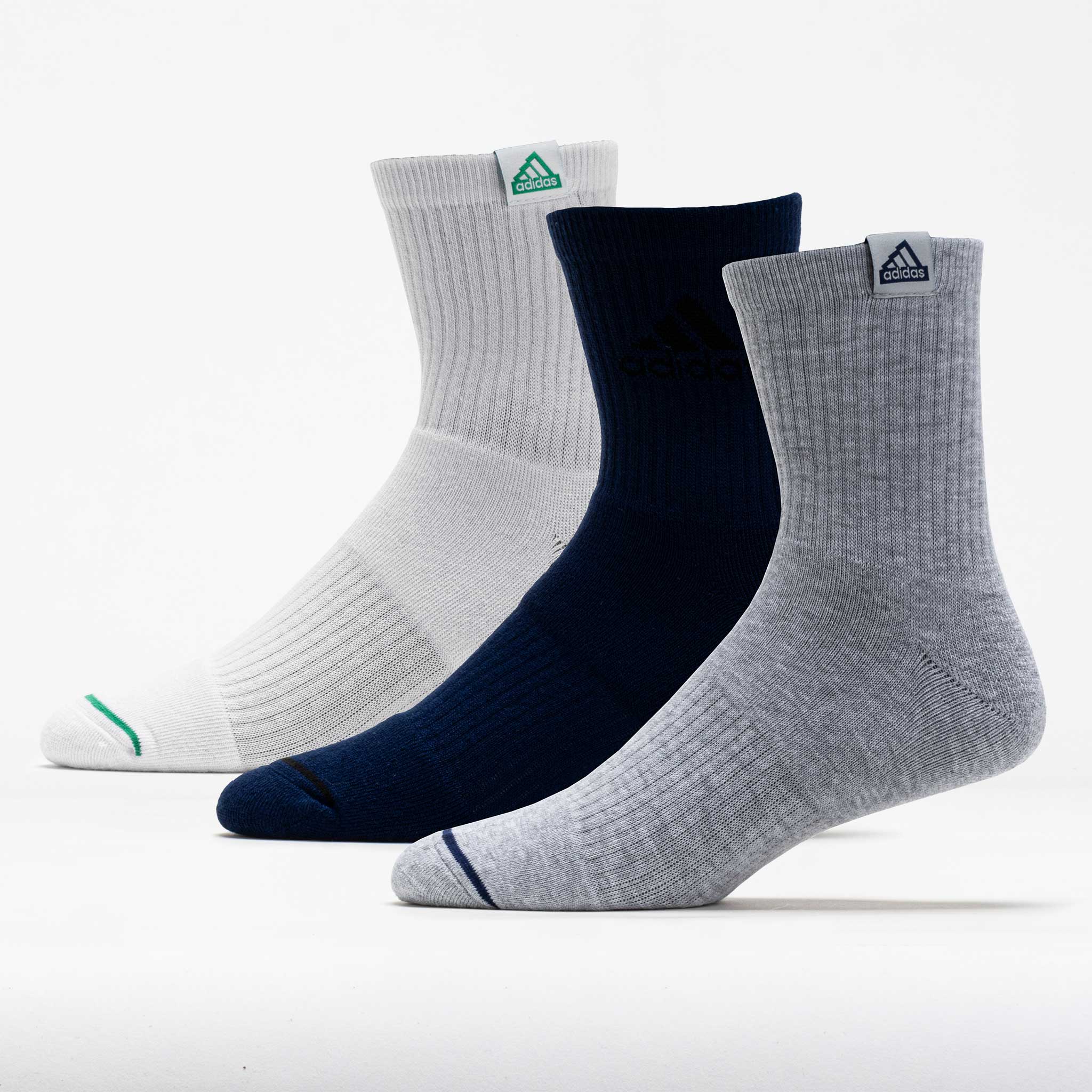 adidas Cushioned Sport 3.0 High Quarter Socks 3-Pack Men's