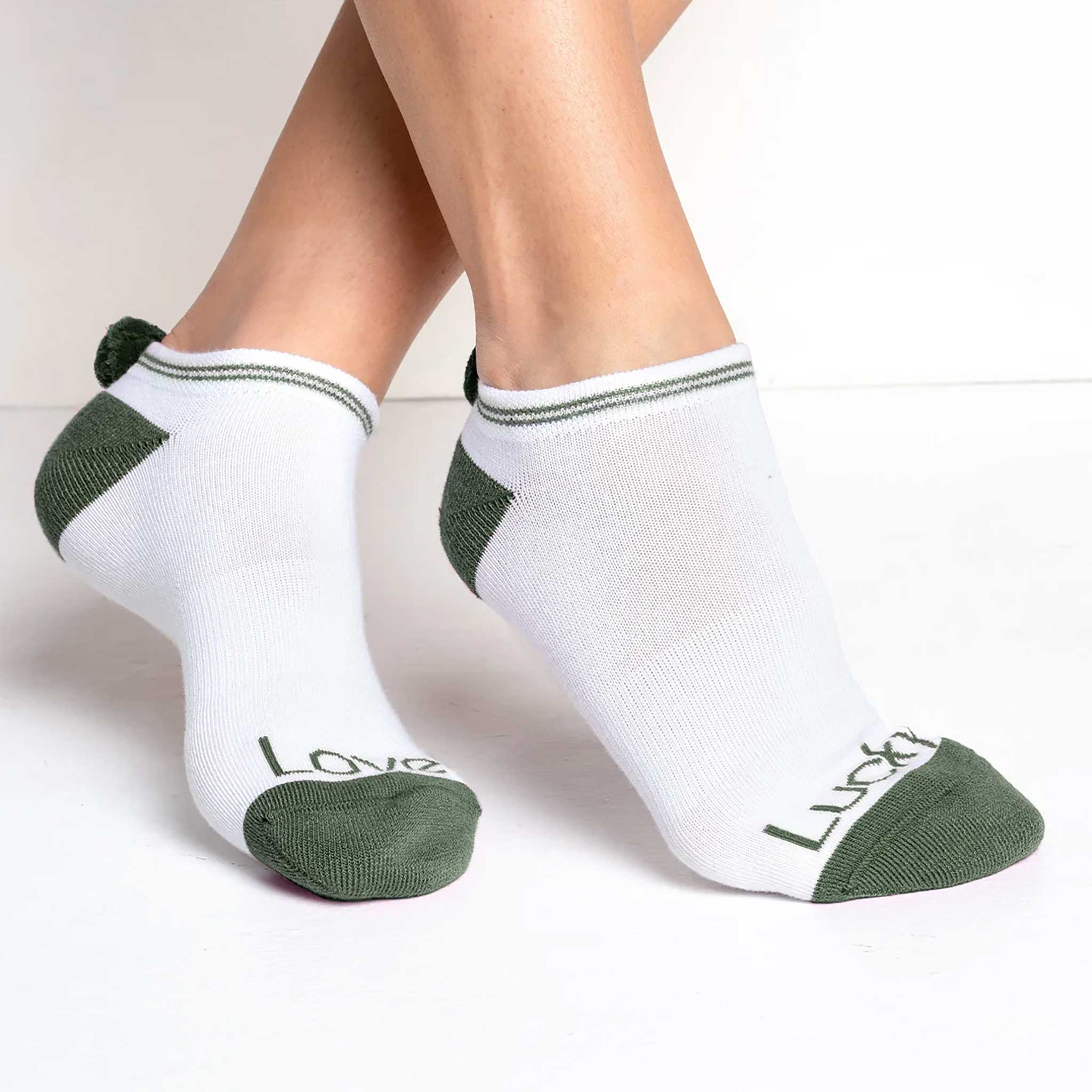 Lucky In Love Classic Low Cut Socks (2 Pack)