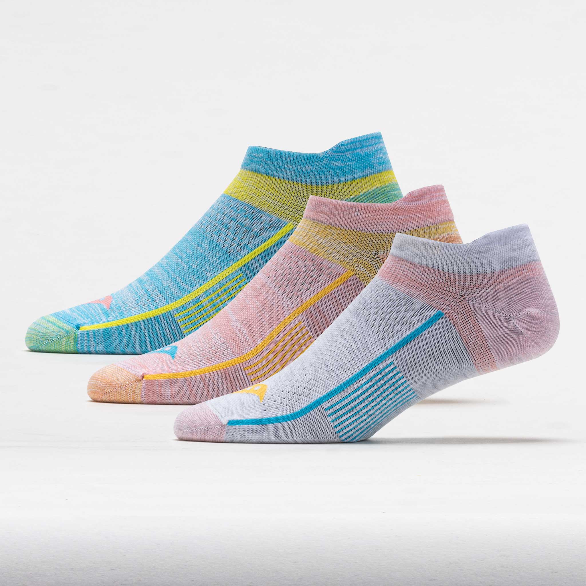 Saucony Inferno Ultralight No Show Tab Socks (3 Pack)