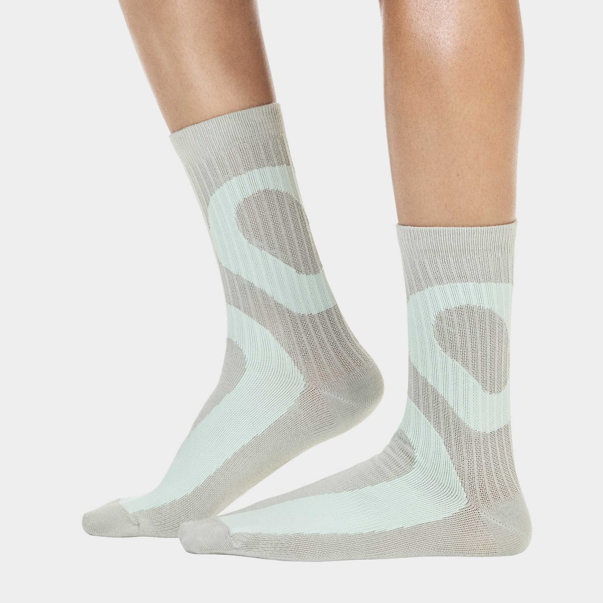 On Liquid Logo Sock High (2 Pack)