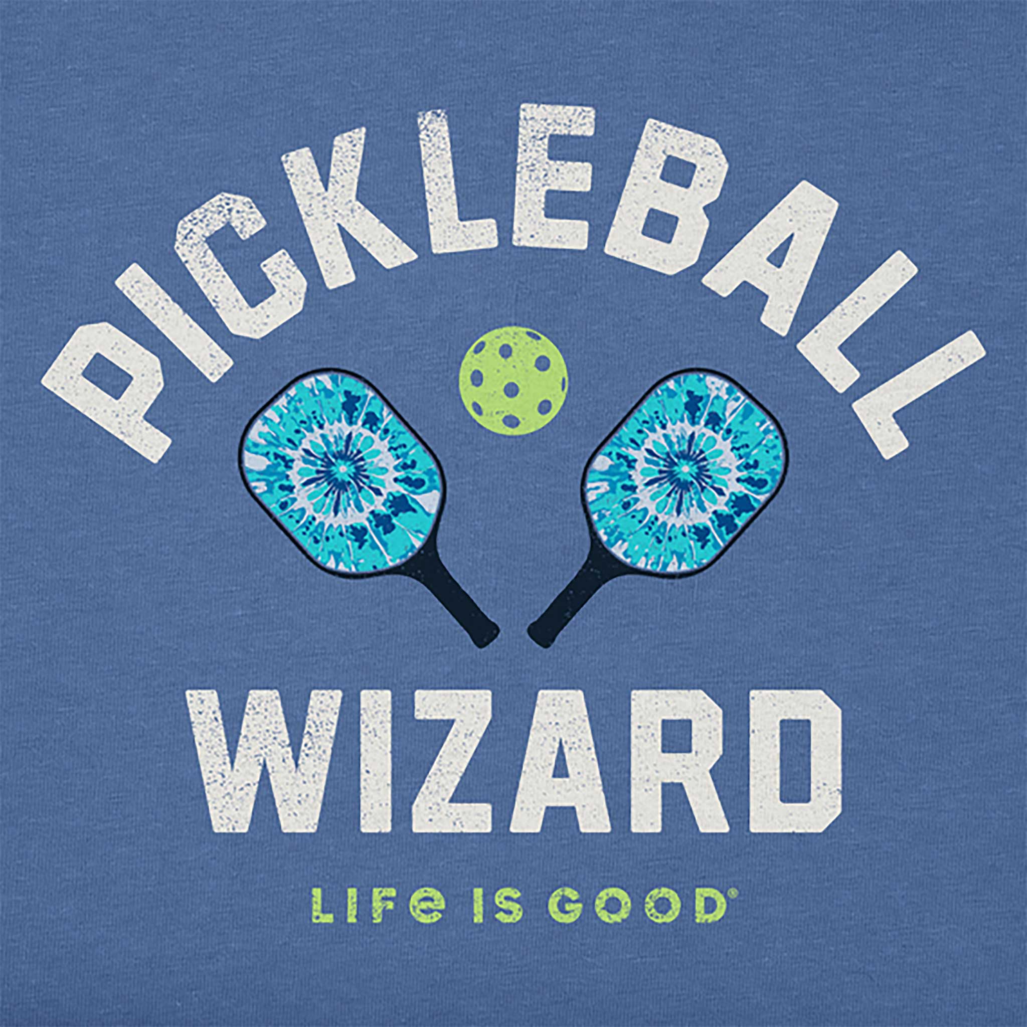 Life is Good Pickleball Wizard Tee Men's