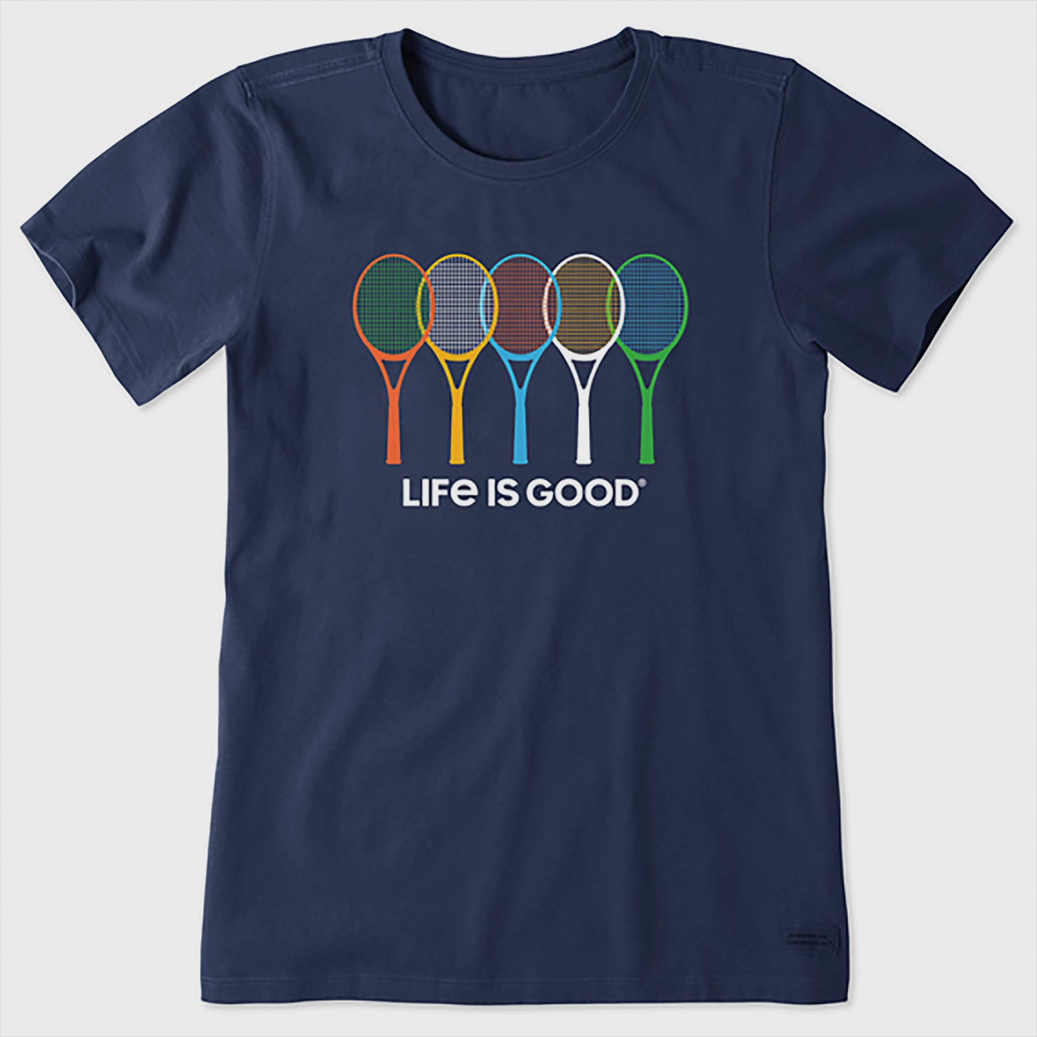Life is Good Tennis Spectrum Crusher-LITE Tee Women's