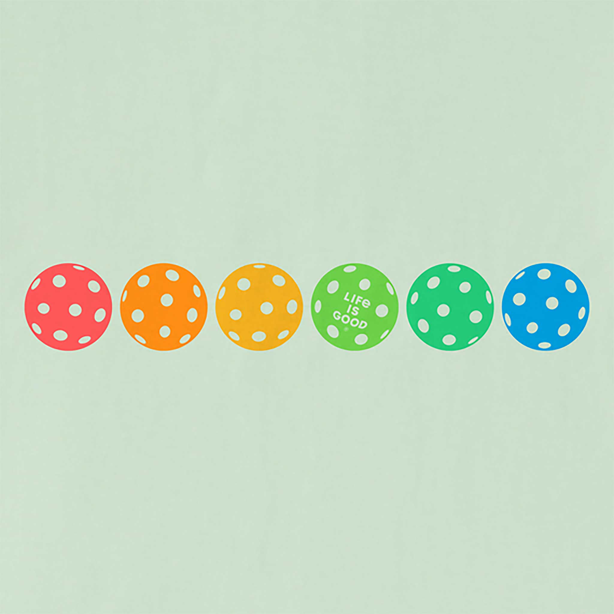 Life is Good Pickleball Sprectrum Crusher-Lite Tee Women's