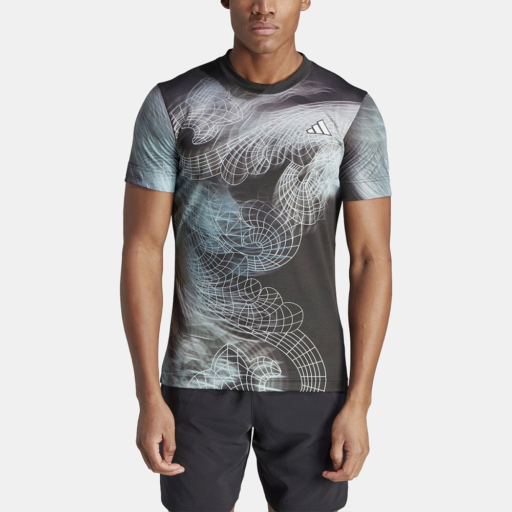 Adidas us open t shirt Clearance