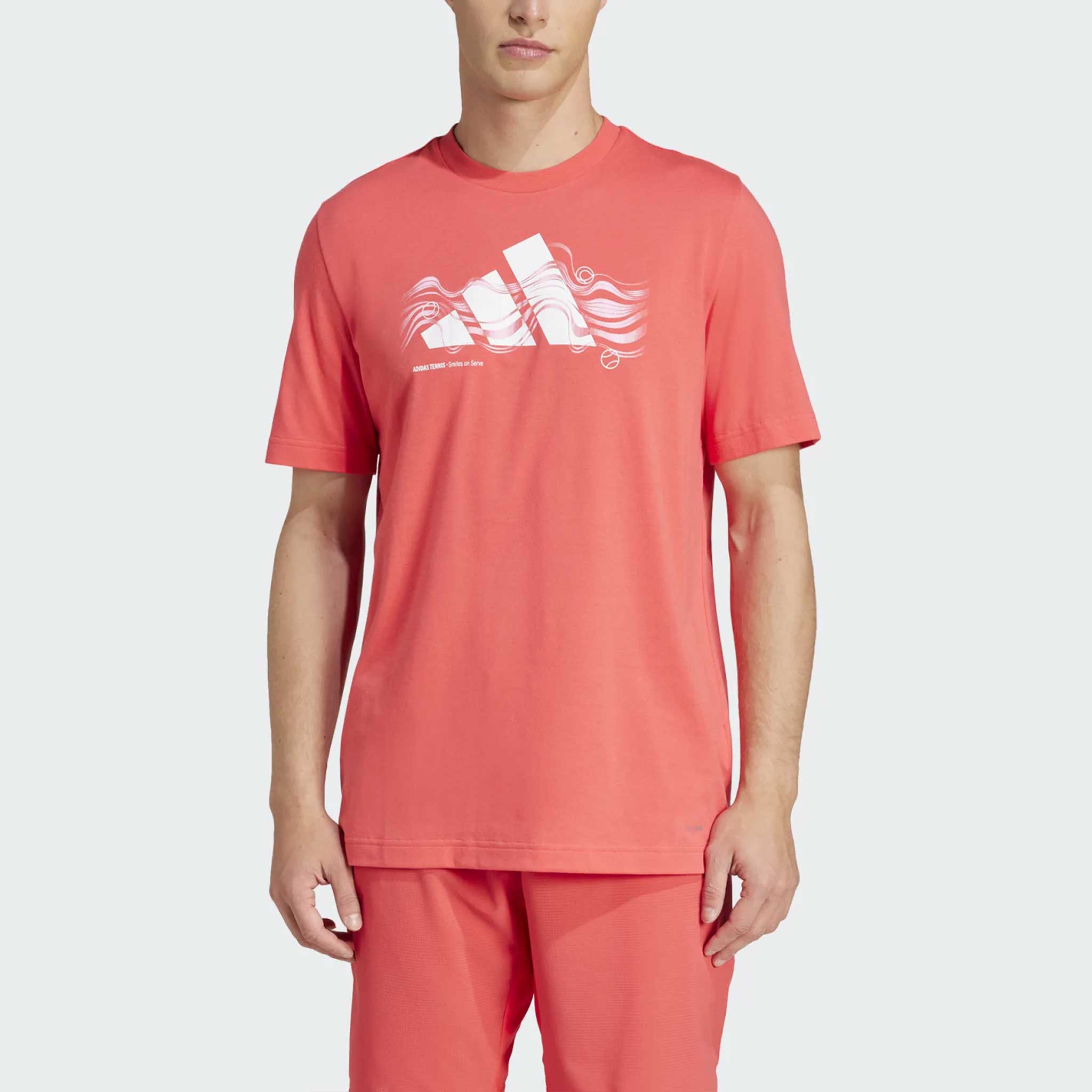 adidas Tennis Logo Tee 2025 Men's