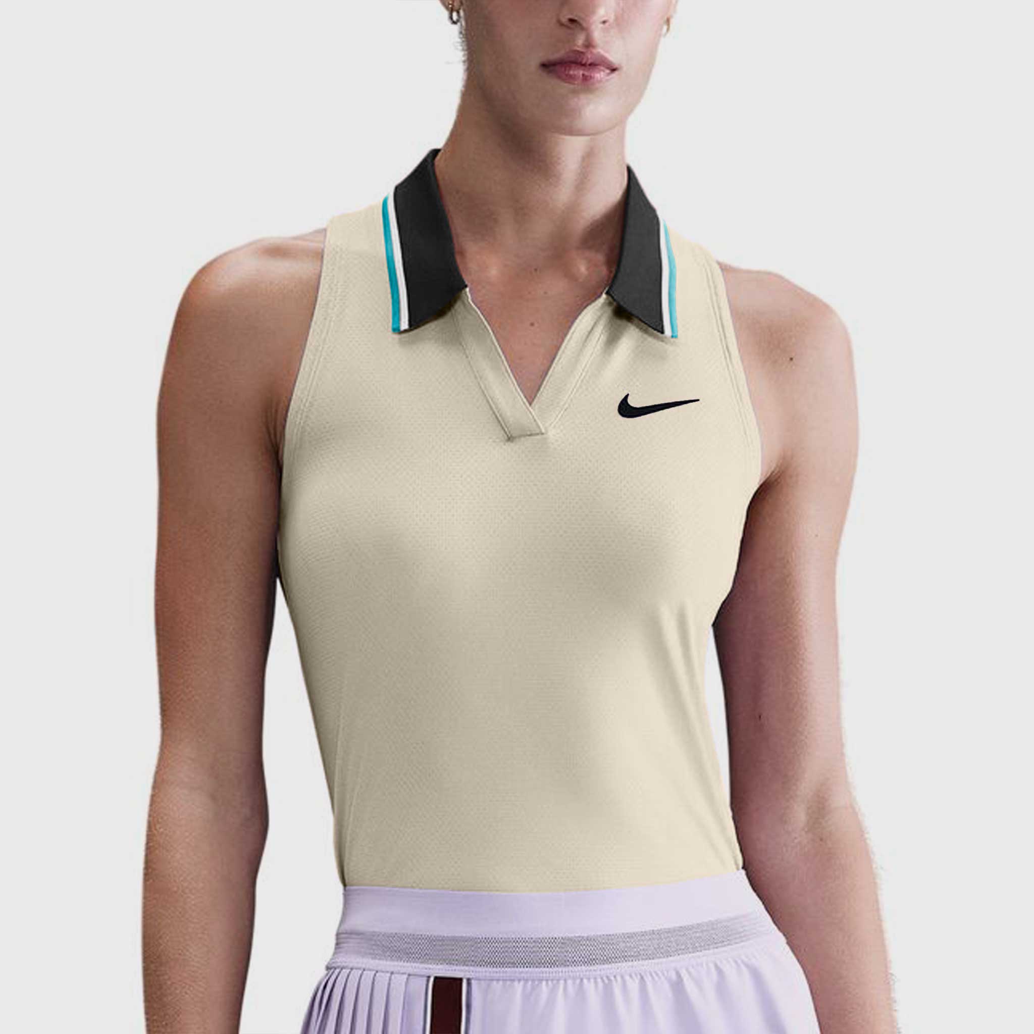 Nike Court Slam Dri-FIT Tennis Women Tank Top - Brown Nike Court Slam Dri-FIT Tennis Women Tank Top - Brown