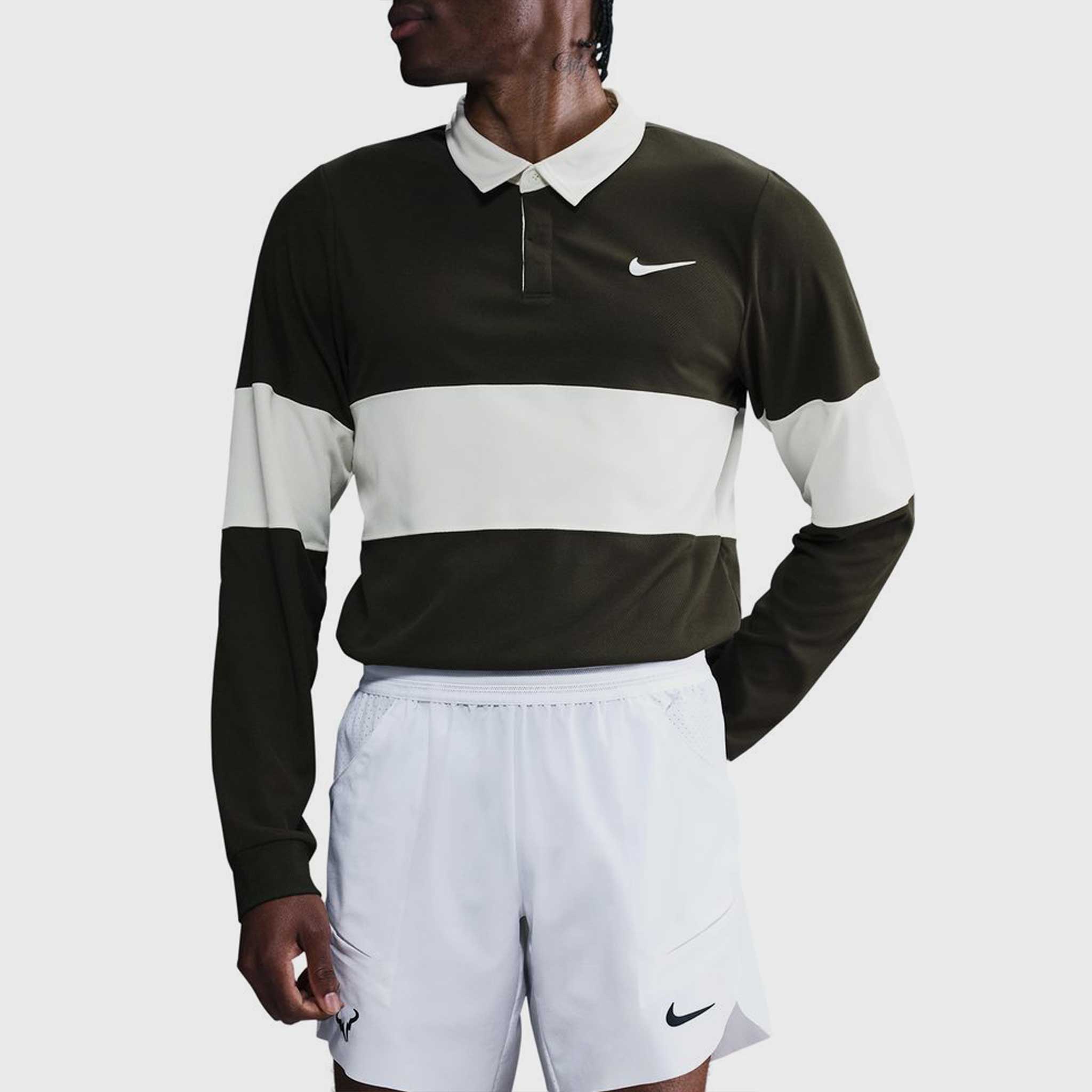 Nike Dri-Fit Advantage Roland Garros Slam Long Sleeve Polo Men's