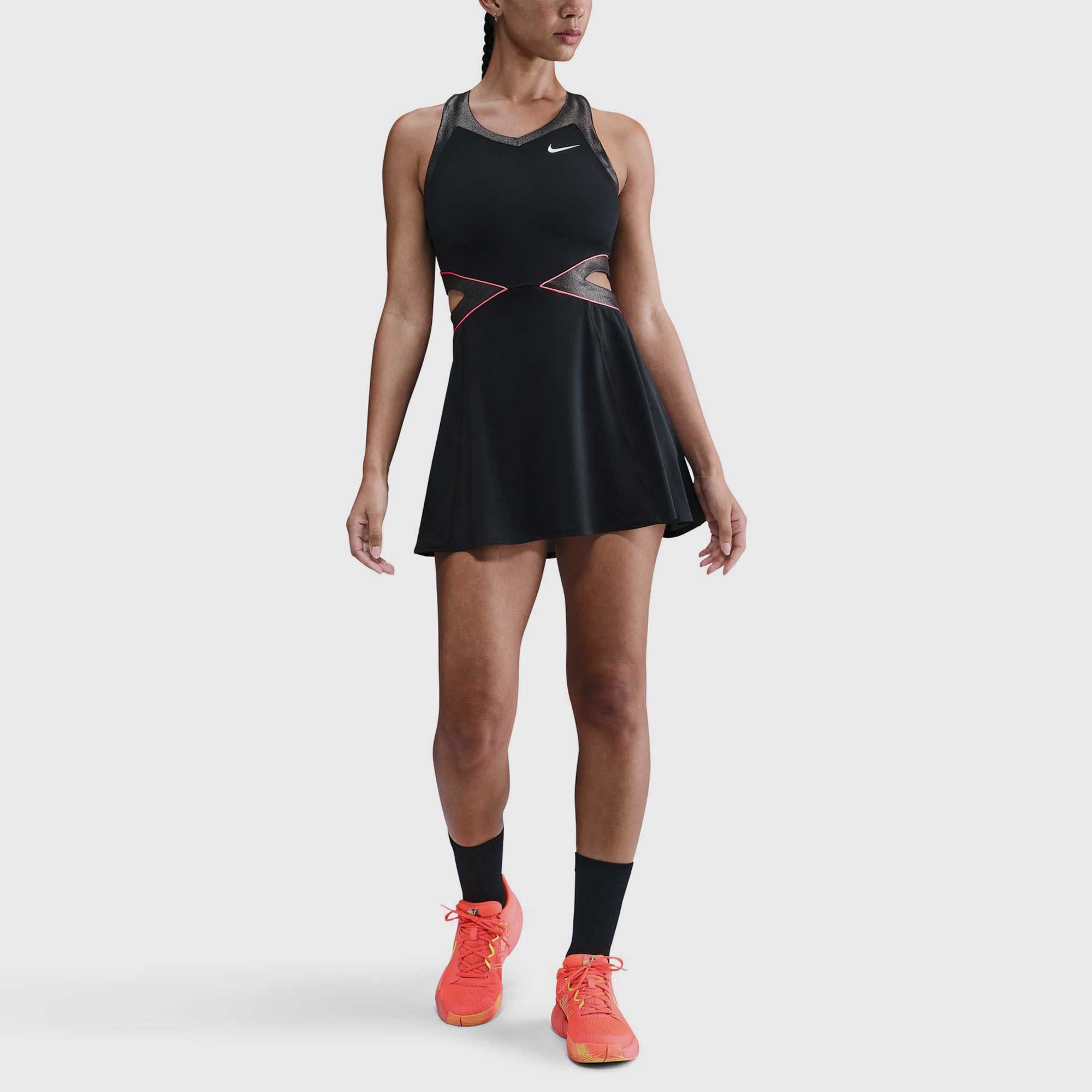 Nike Court Dri-Fit Slam Dress Women-Black Nike Court Dri-Fit Slam Dress Women-Black