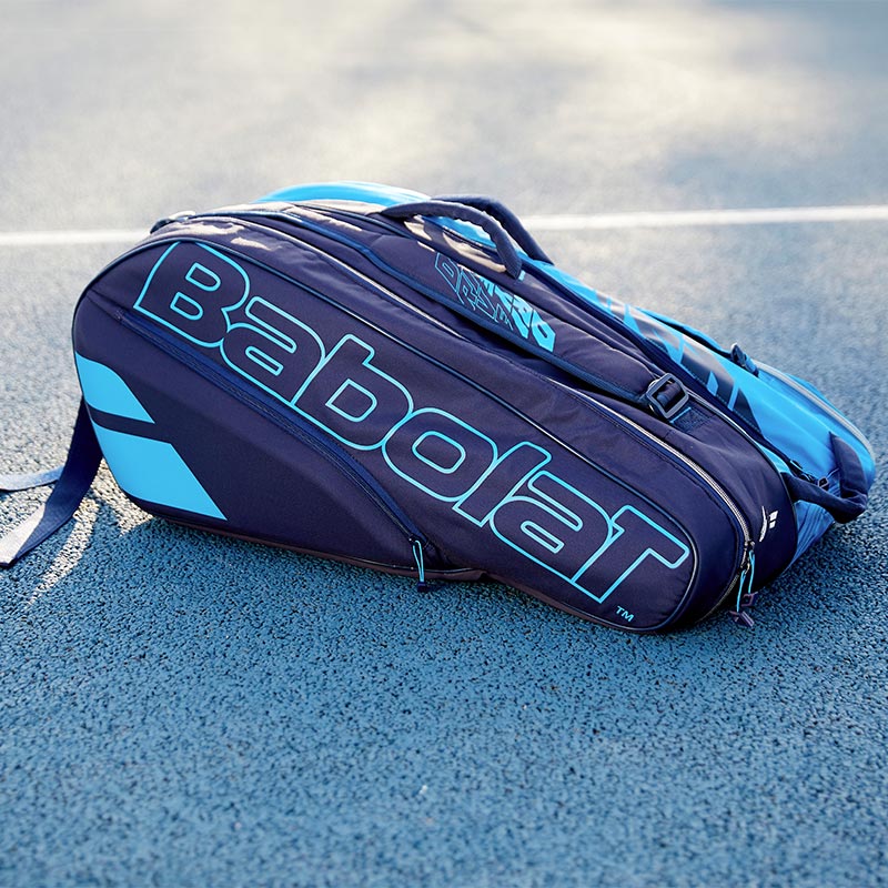 Blue BABOLAT tennis bag