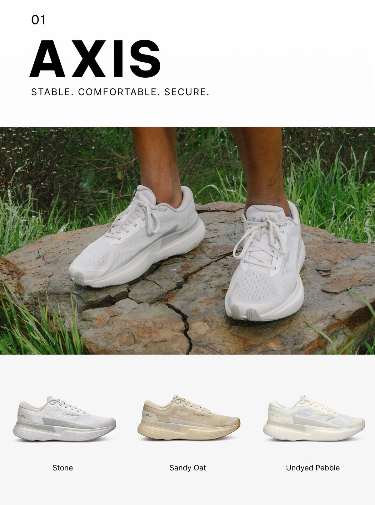 Axis - Stable. Comfortable. Secure.