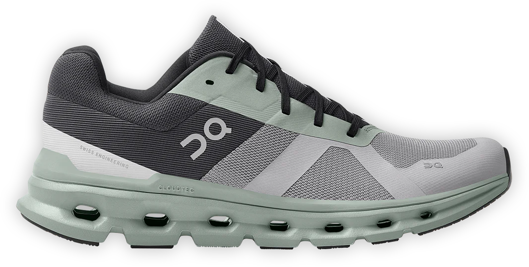 Green Gray On shoe