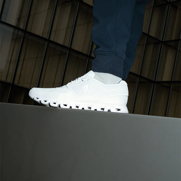 White On Shoe