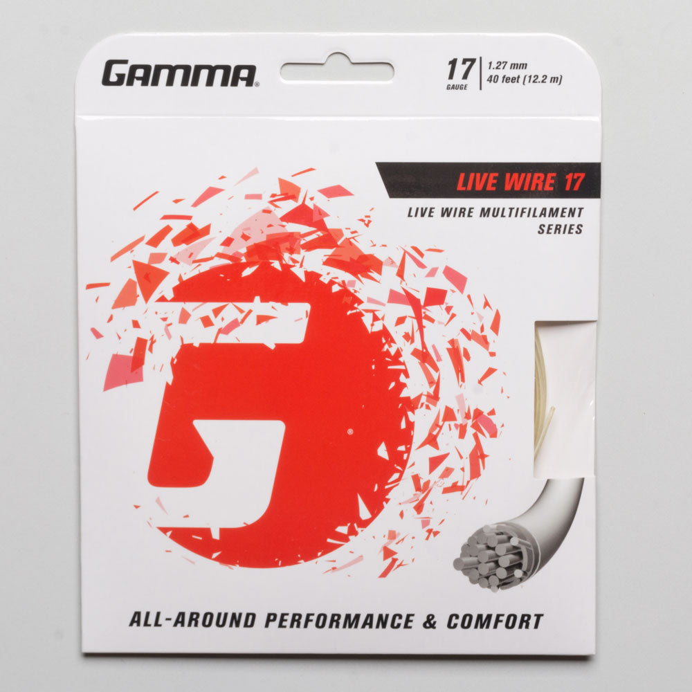 Gamma Live Wire 17 tennis string set product image