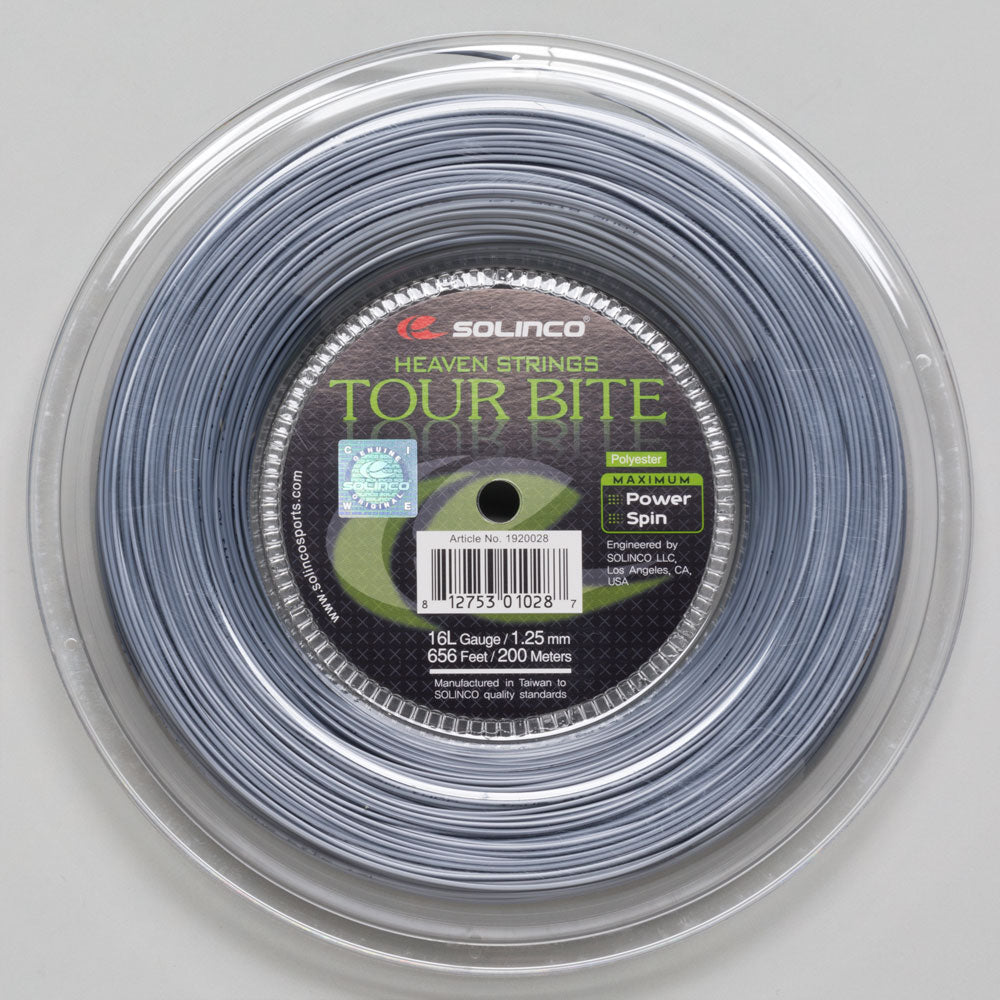 CORDAGE SOLINCO TOUR BITE (12 METRES) - Solinco - Par marques - CORDAGES - TENNIS CORDAGE SOLINCO TOUR BITE (12 METRES) - Solinco - Par marques - CORDAGES - TENNIS