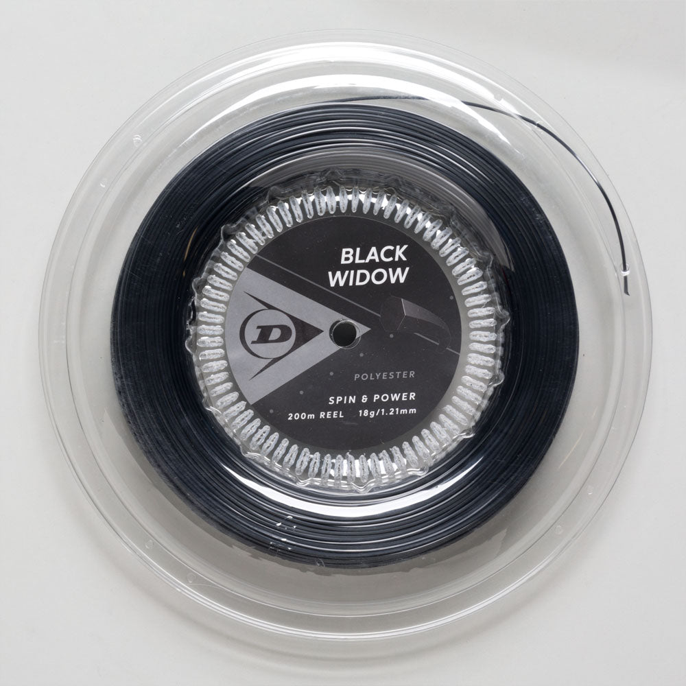 Reel Dunlop Black Widow 12m - Extreme Tennis EN