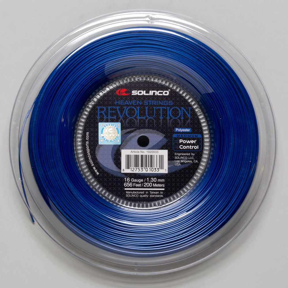 Solinco Mach-10 1.20 Set 12 m Corda da Tennis - Light Blue Solinco Mach-10 1.20 Set 12 m Corda da Tennis - Light Blue
