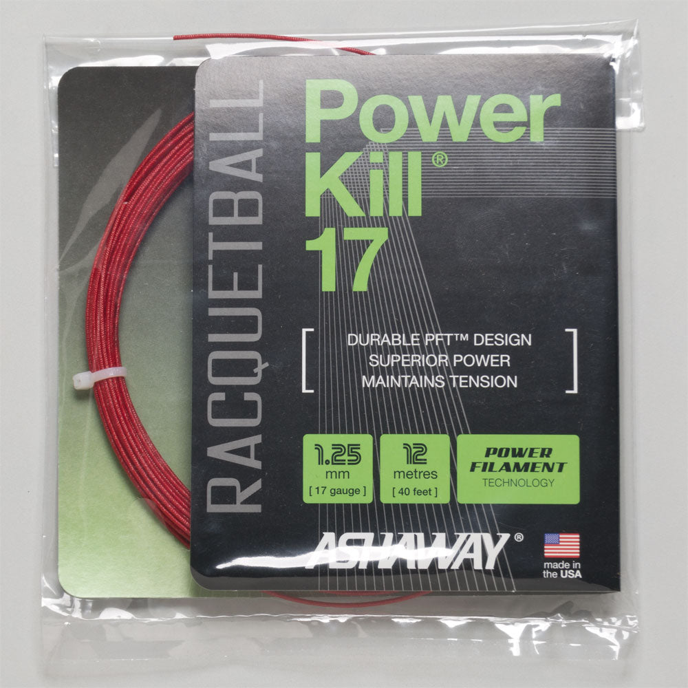 Ashaway Power Kill 17 racquetball string product image