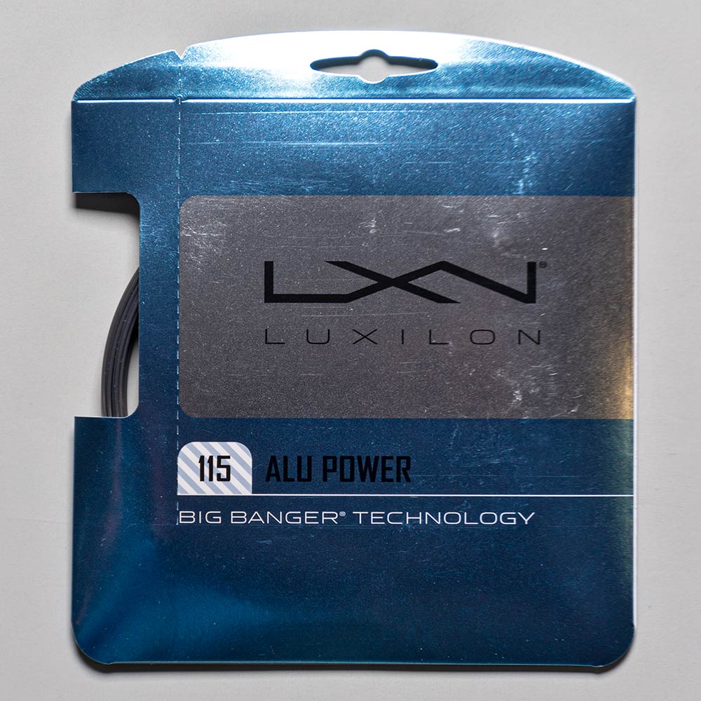 Luxilon Alu Power 115 Silver 18G Tennis String Set - Control the 'T' Sports Luxilon Alu Power 115 Silver 18G Tennis String Set - Control the 'T' Sports