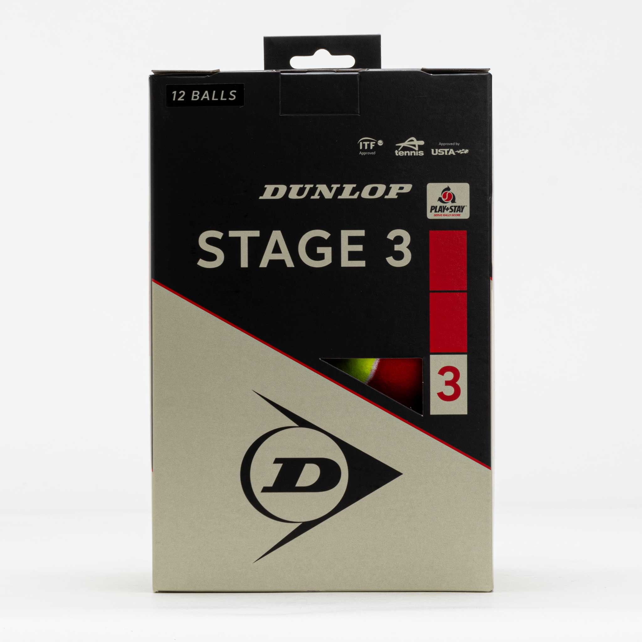 Dunlop Stage 3 Red Box of 12