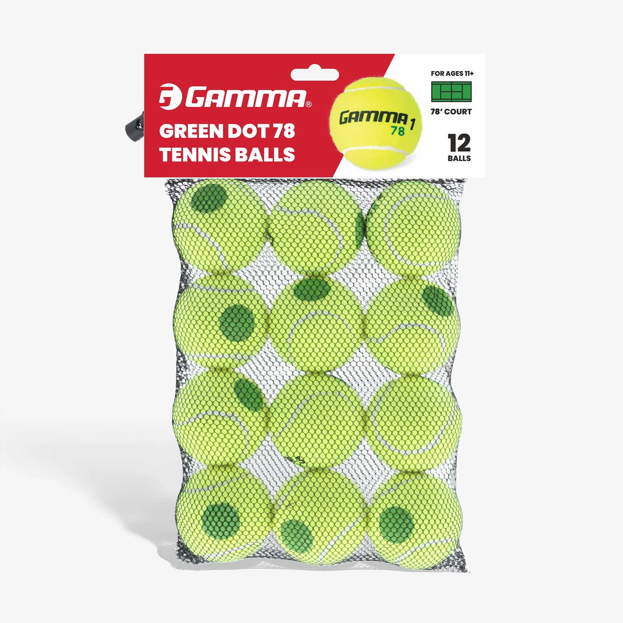 Gamma 78 Green Dot 12-Pack