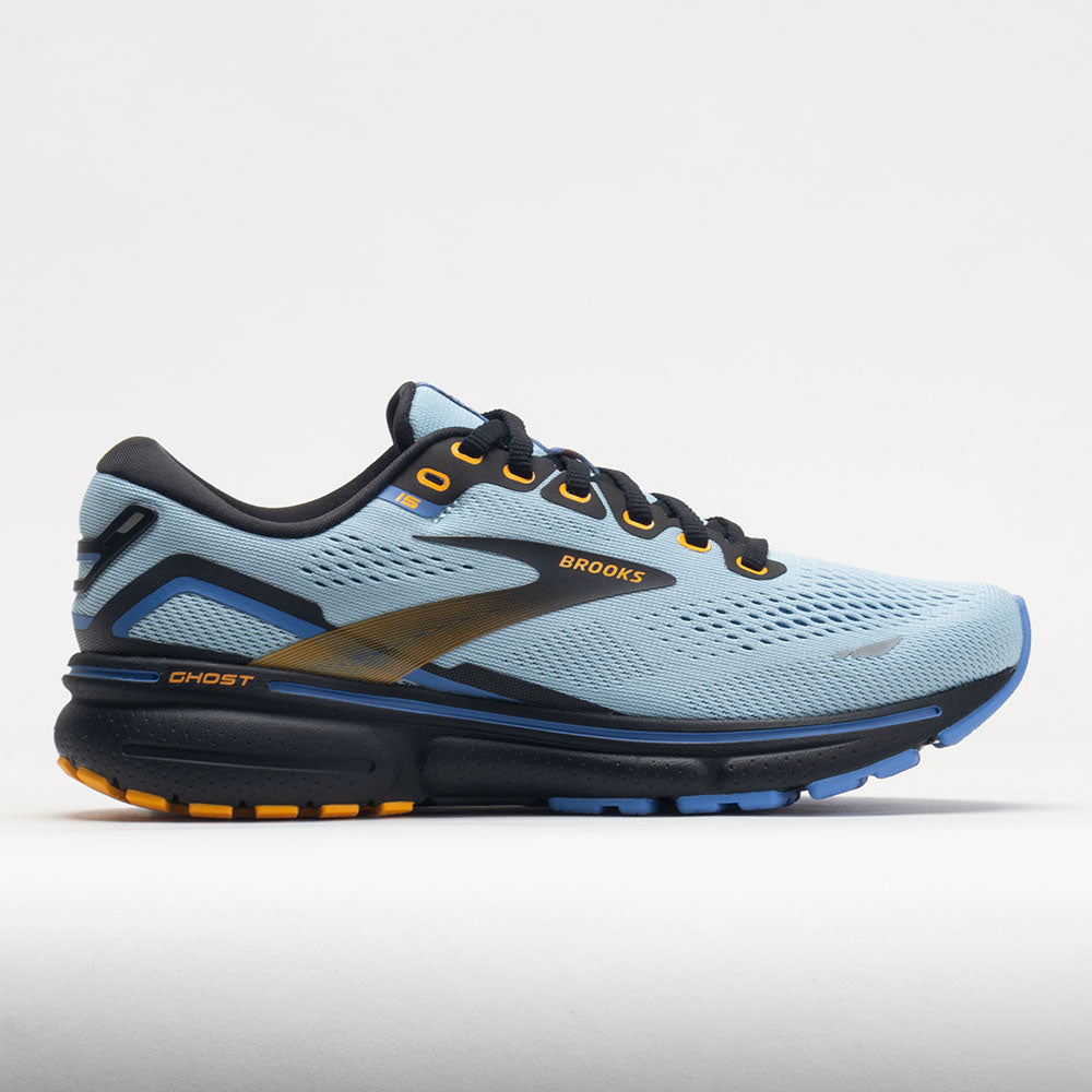 Brooks Ghost 15 Women's Light Blue/Black/Yellow